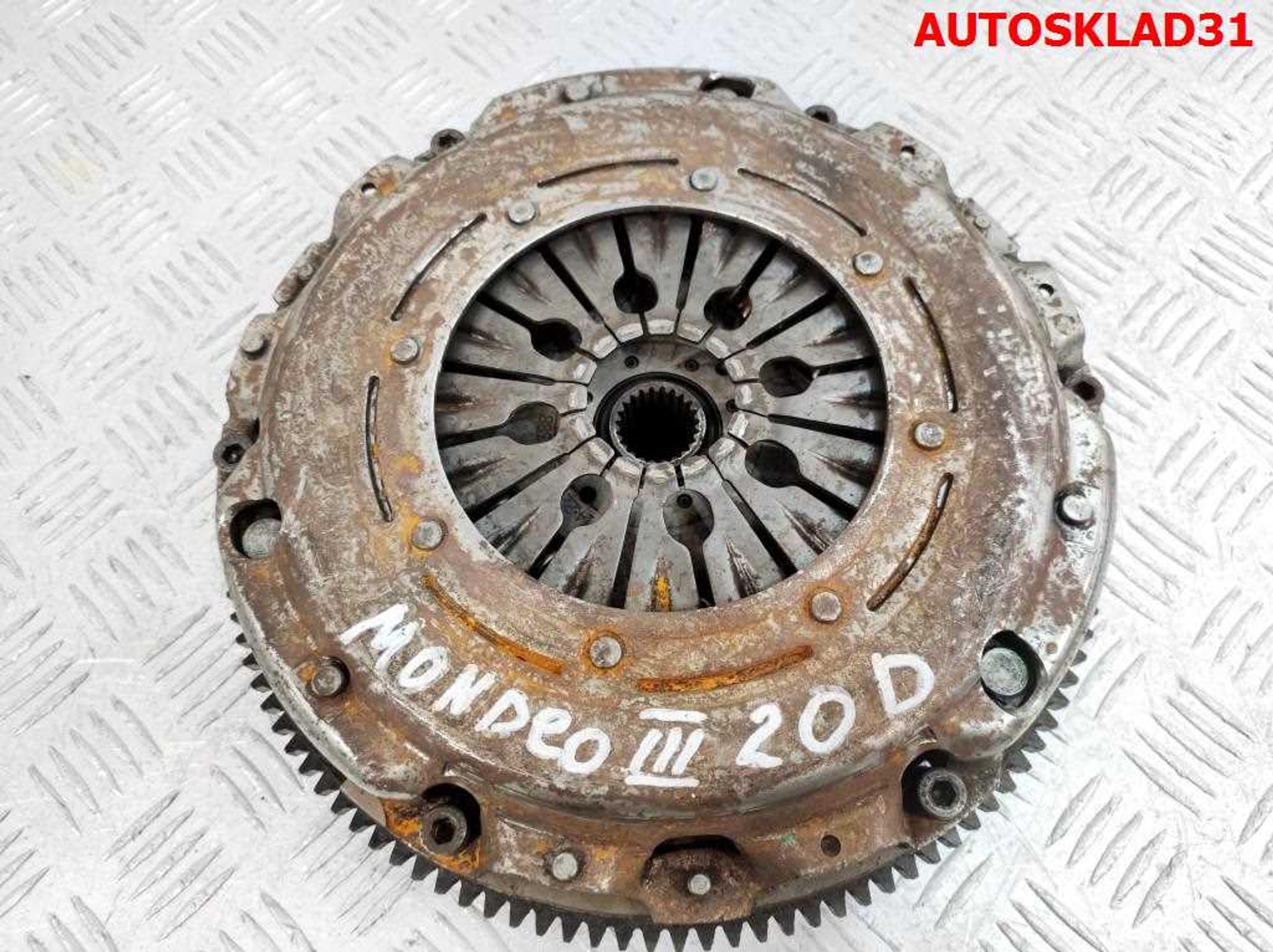 Маховик в сборе со сцеплением Ford Mondeo 3 2,0 Дизель, 10000 рублей, Дубовое