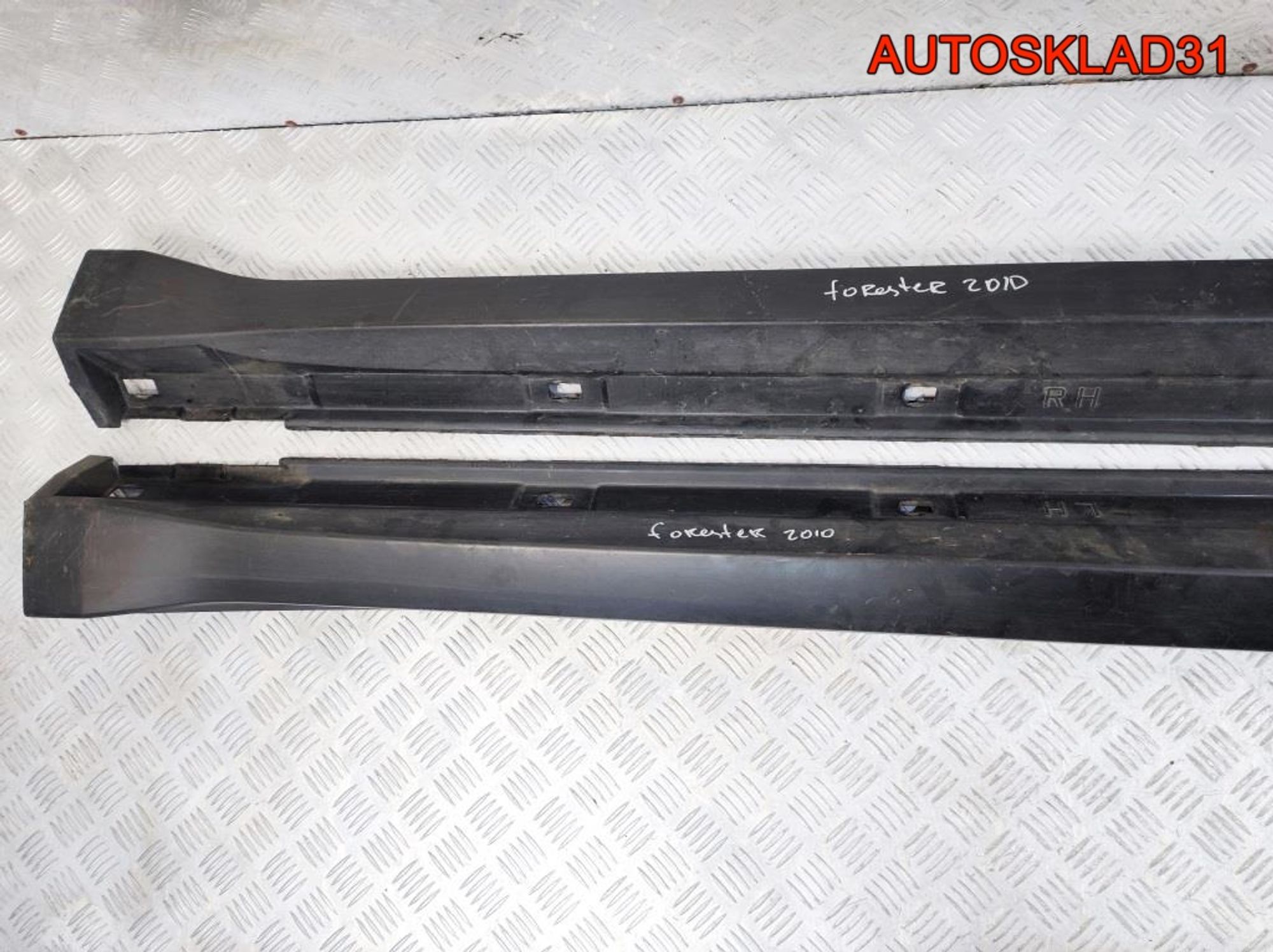 Накладка на порог Комплект Subaru Forester S12, 4100 рублей, Дубовое