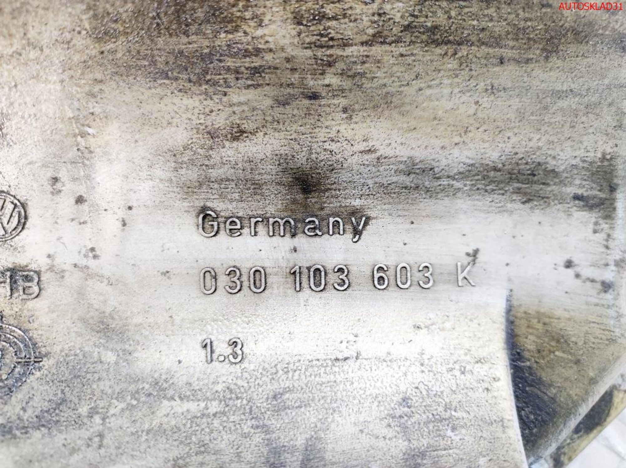 Поддон двигателя VW Golf 4 1.4 AKQ Бензин 030103603K, 3000 рублей, Дубовое