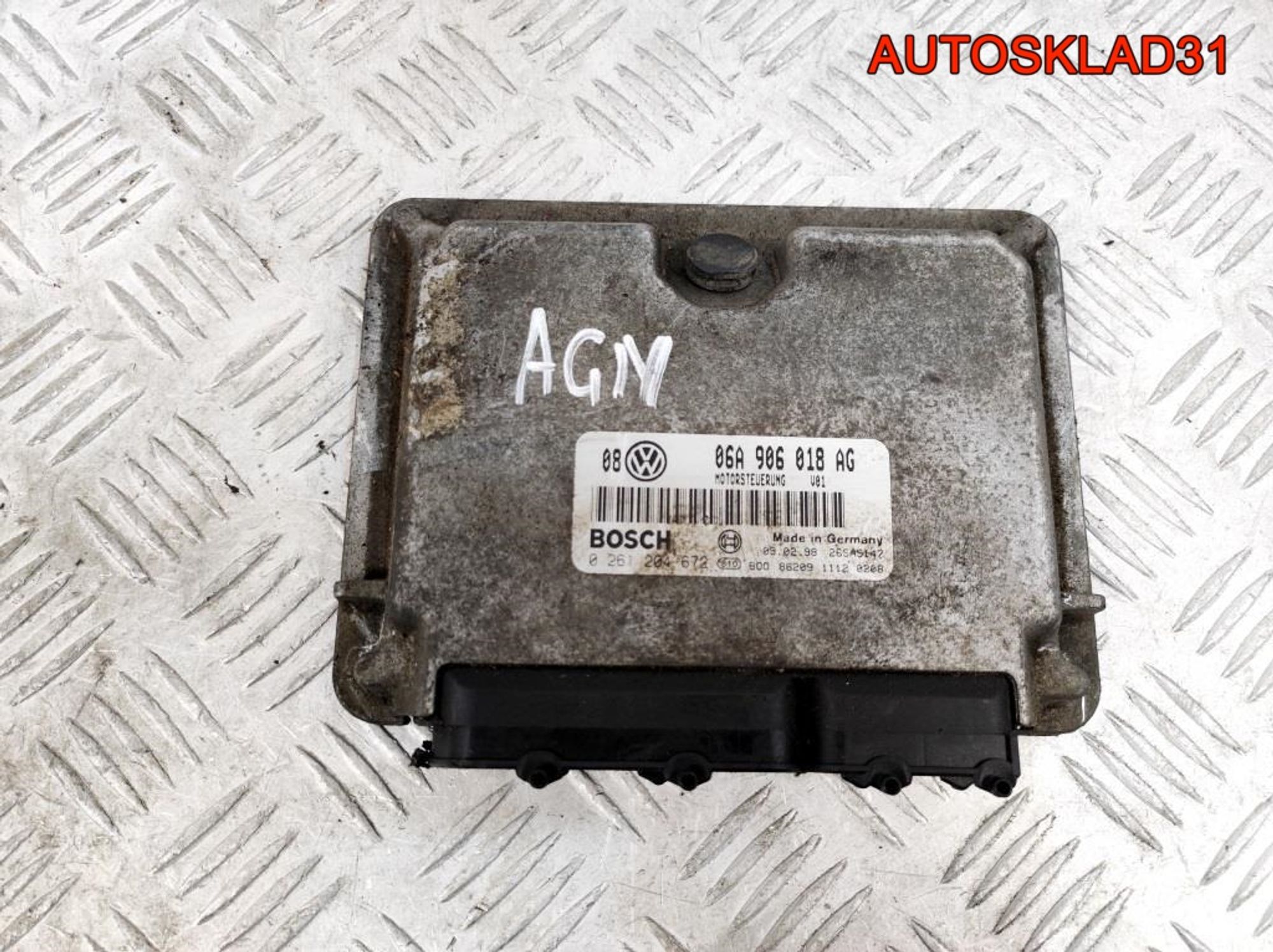 Блок ЭБУ VW Golf 4 1,8 AGN Бензин 06A906018AG, 2500 рублей, Дубовое