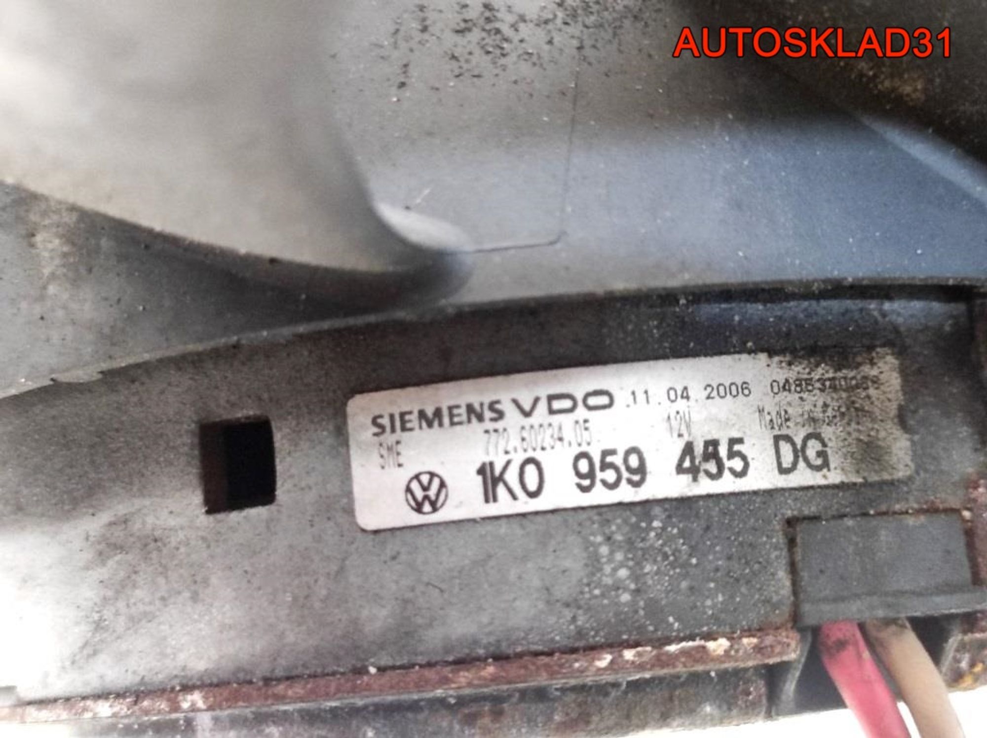 Вентилятор радиатора  VW Touran 1K0959455DG, 2900 рублей, Дубовое