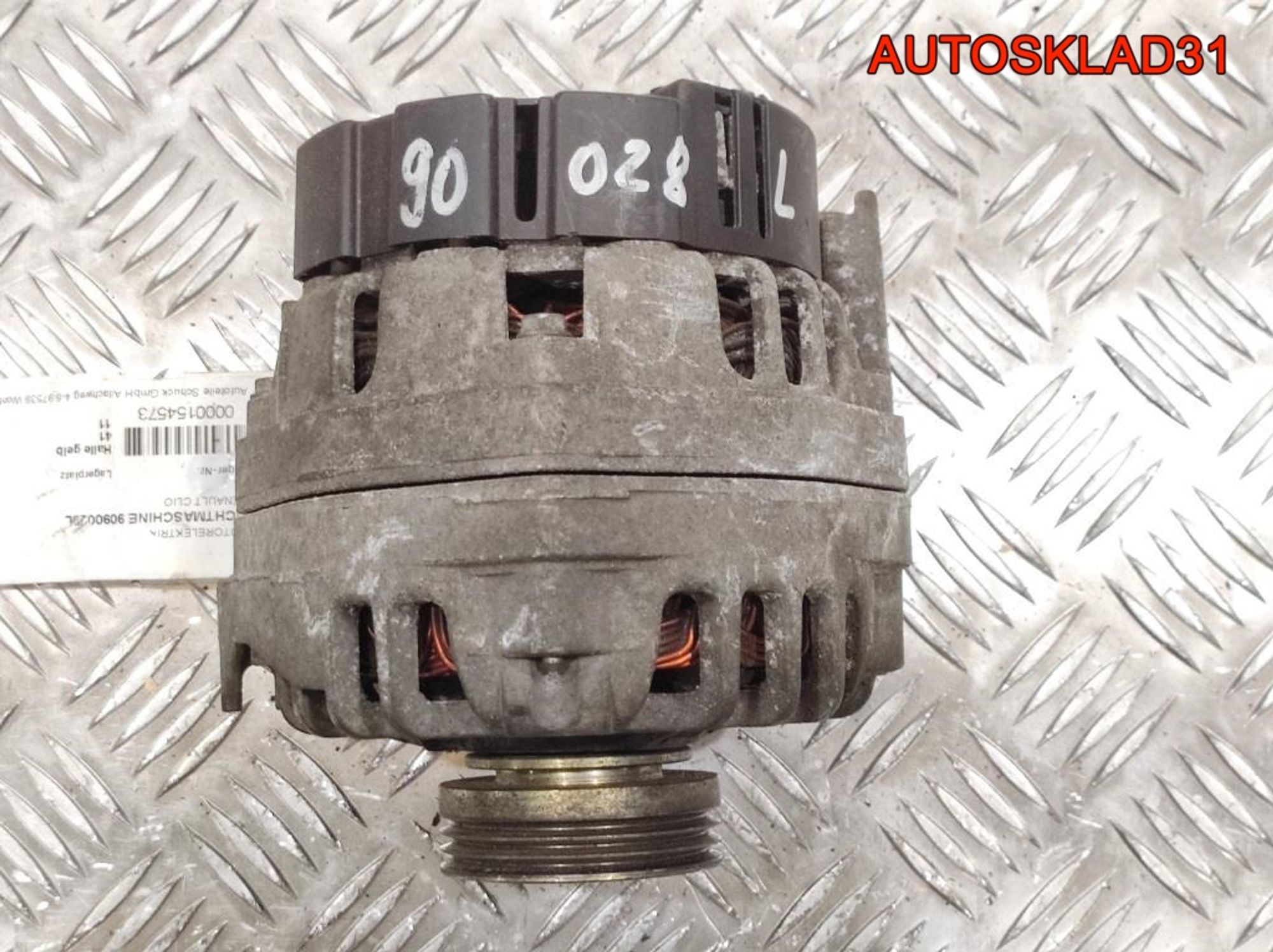 Генератор 75A Renault Clio 2 8200064344 (Р), 6500 рублей, Дубовое