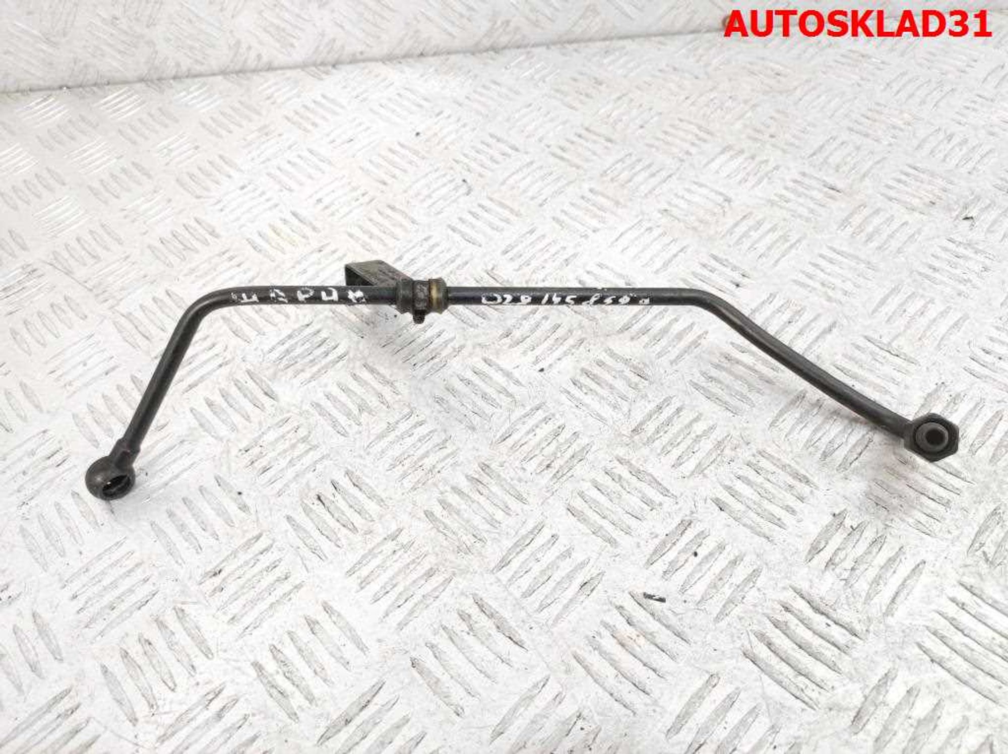 Трубка масляная турбины Audi A4 B5 1,9 Дизель 028145859A, 1000 рублей, Дубовое