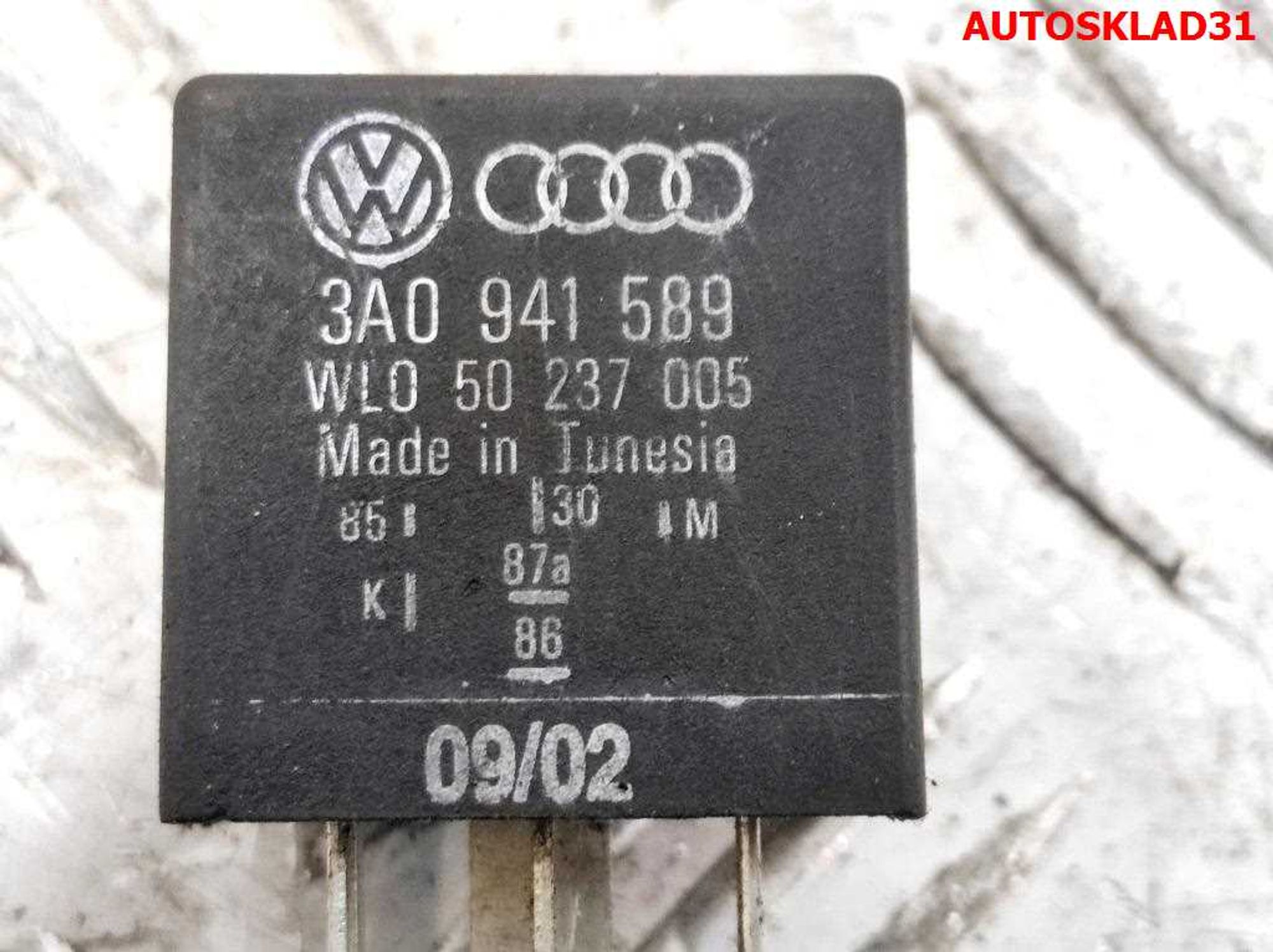 Реле 173 VW Passat B5 3A0941589, 600 рублей, Дубовое