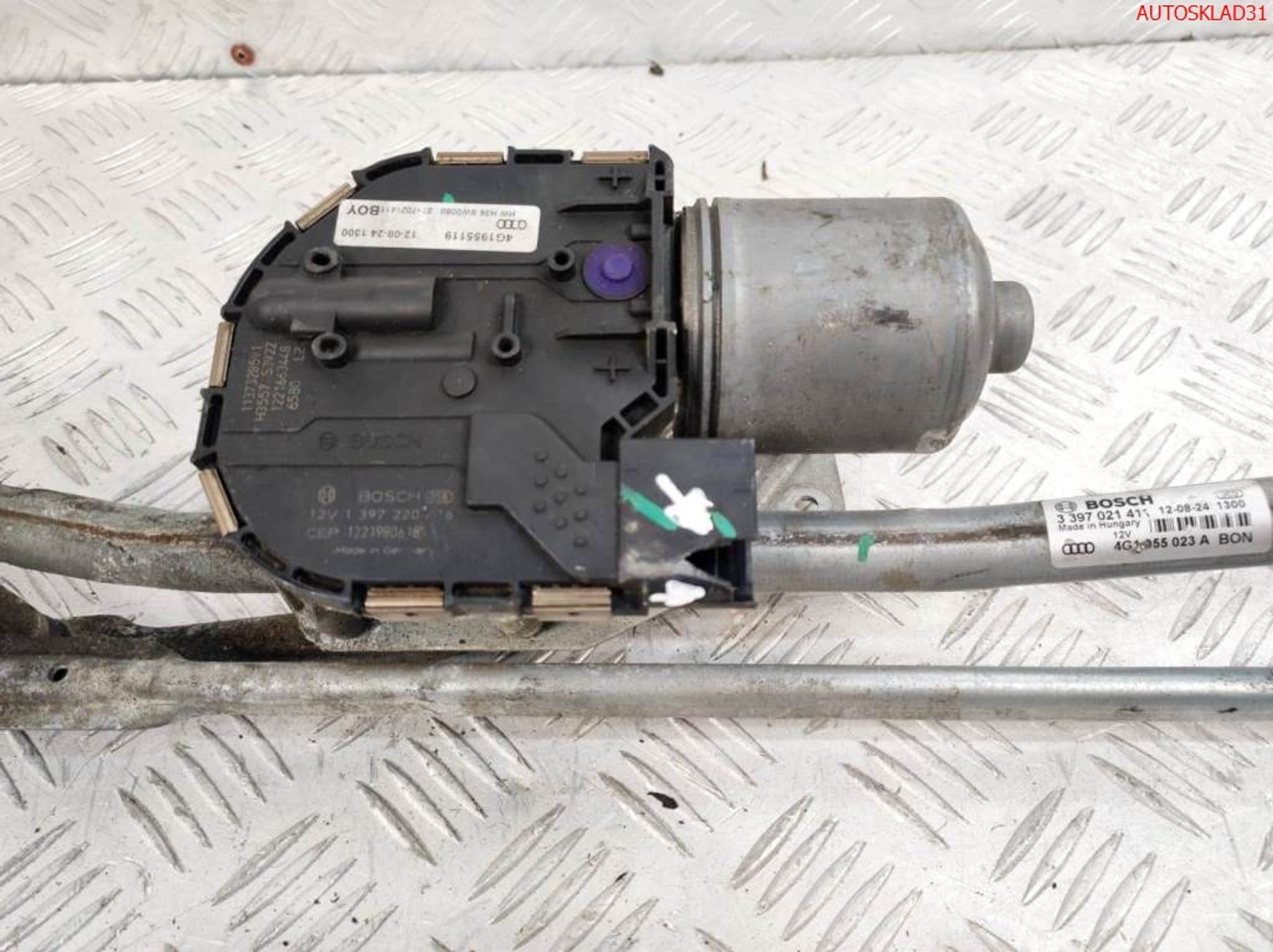 Трапеция стеклоочистителей Audi A6 C7 4G 4G1955023A, 8000 рублей, Дубовое