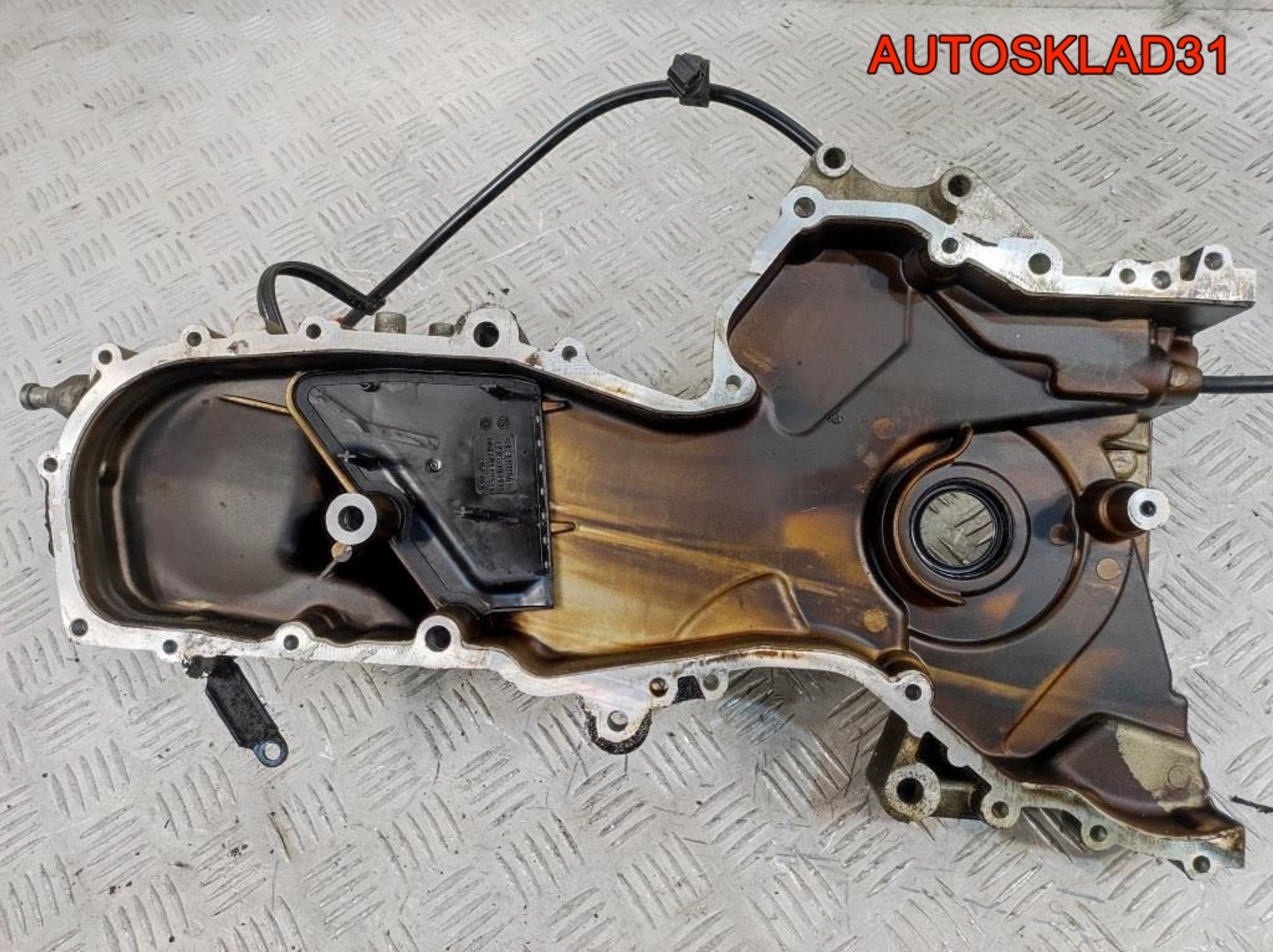 Крышка двигателя передняя VW Polo 4 1,2 AWY Бензин 03D109211C, 6000 рублей, Дубовое