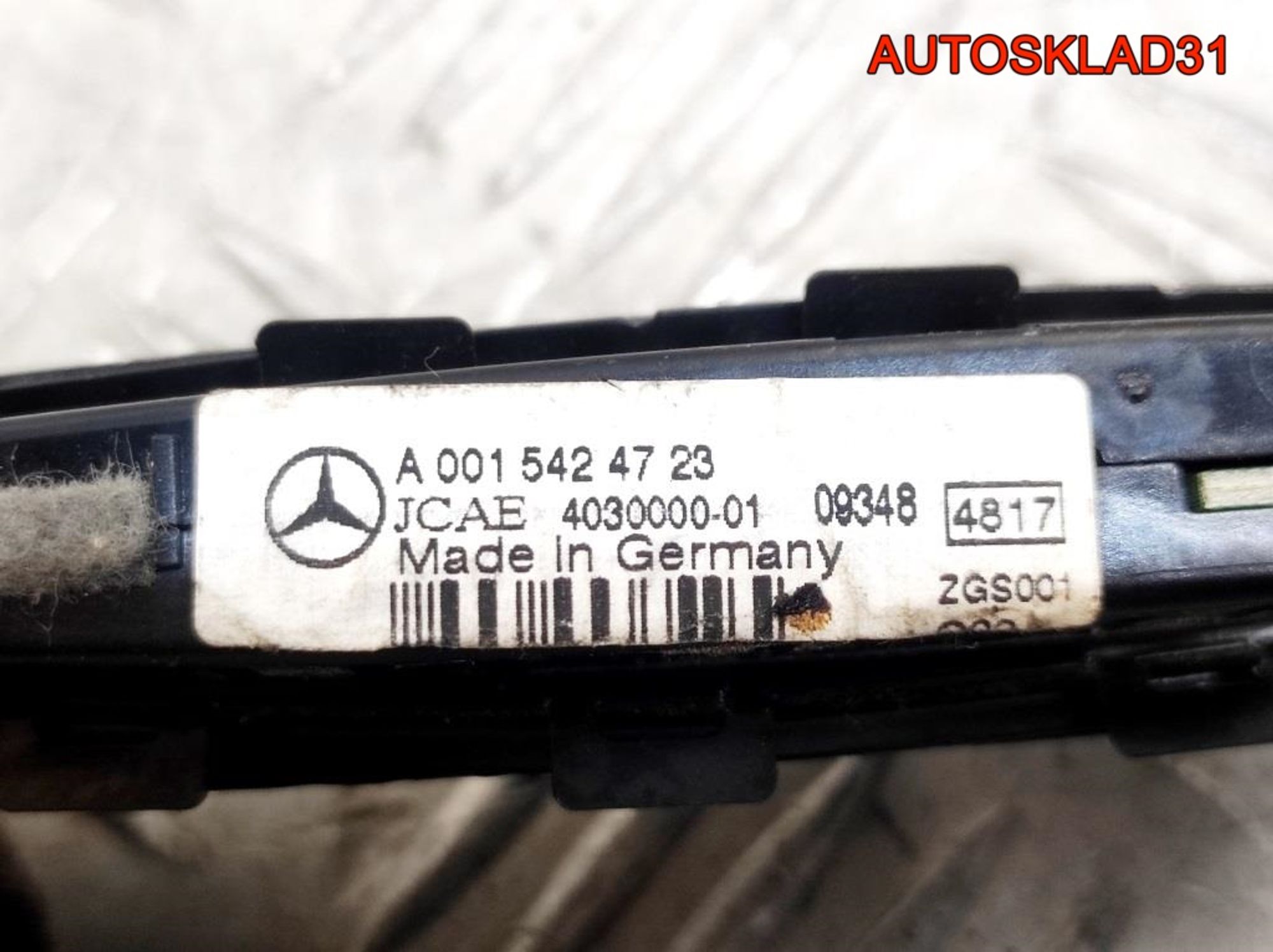Индикатор парковки Mercedes GLK X204 A0015424723, 1400 рублей, Дубовое