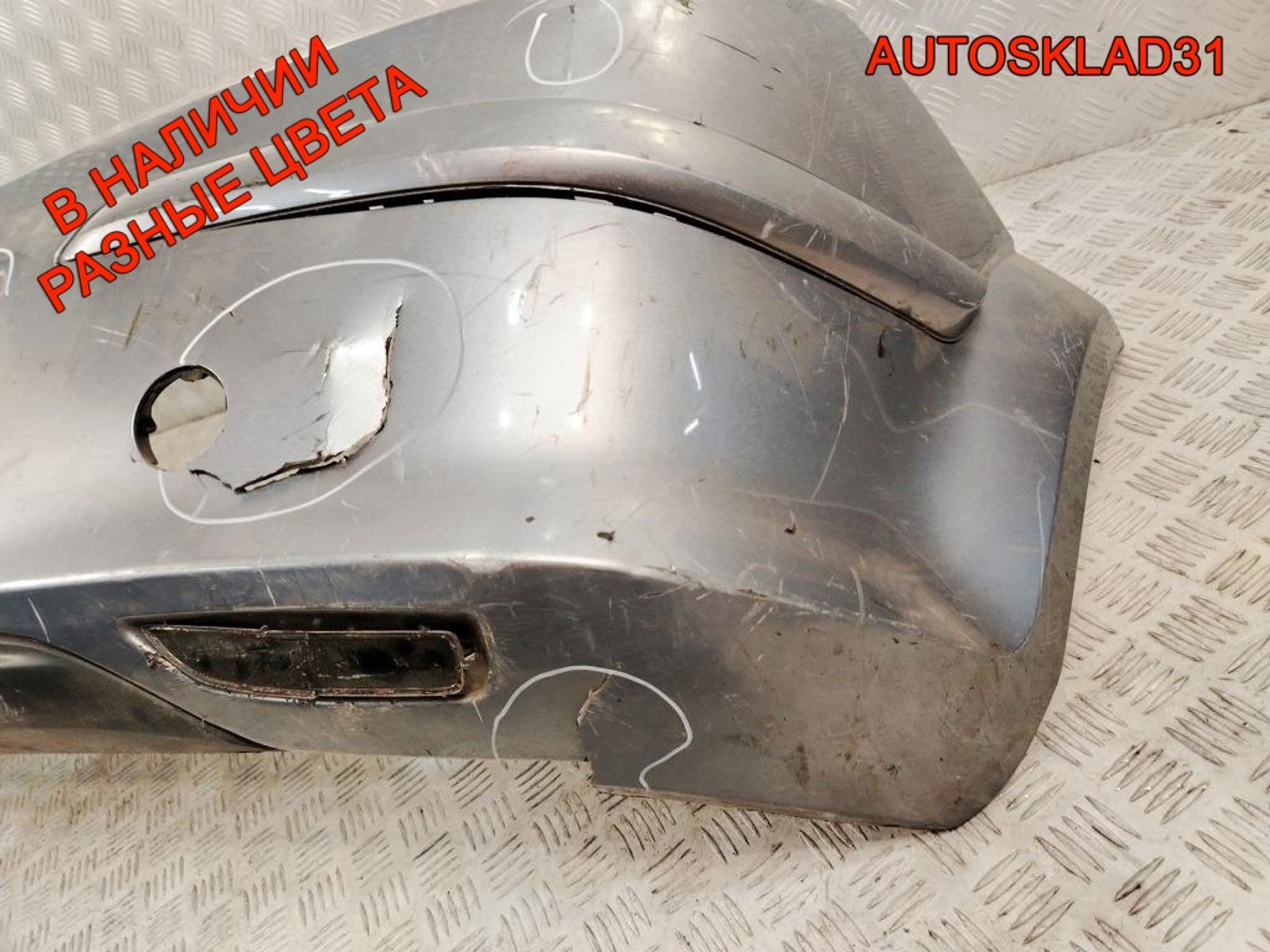 Бампер задний Дефект Opel Astra H 24460512 OPC, 9000 рублей, Дубовое