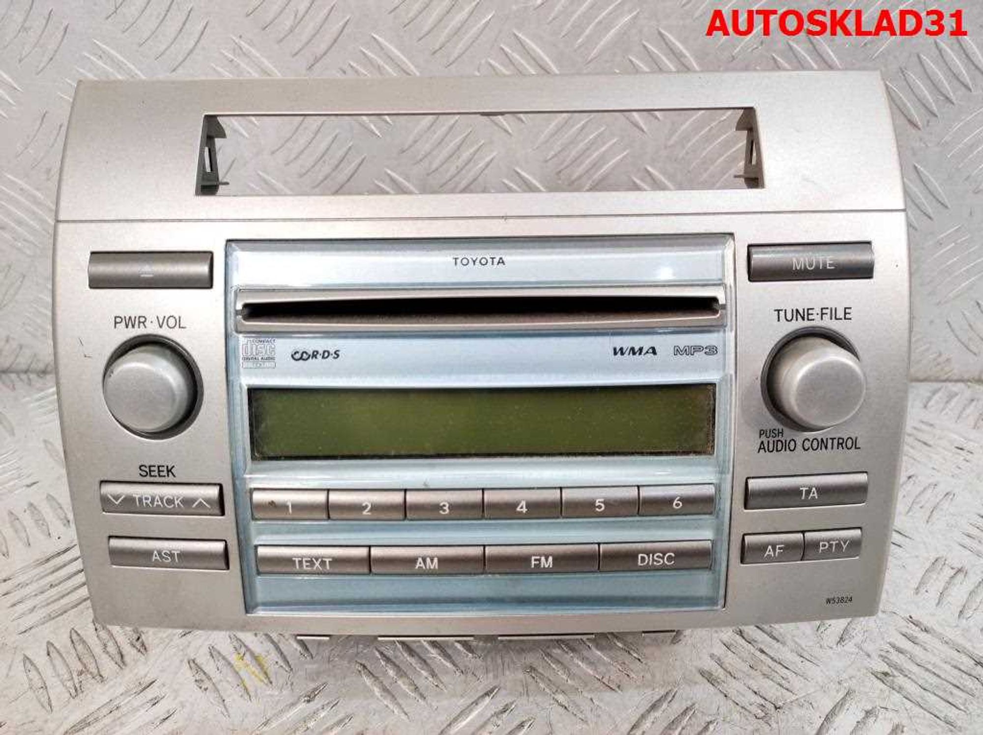 Магнитола Toyota Corolla Verso 861200F030, 8000 рублей, Дубовое