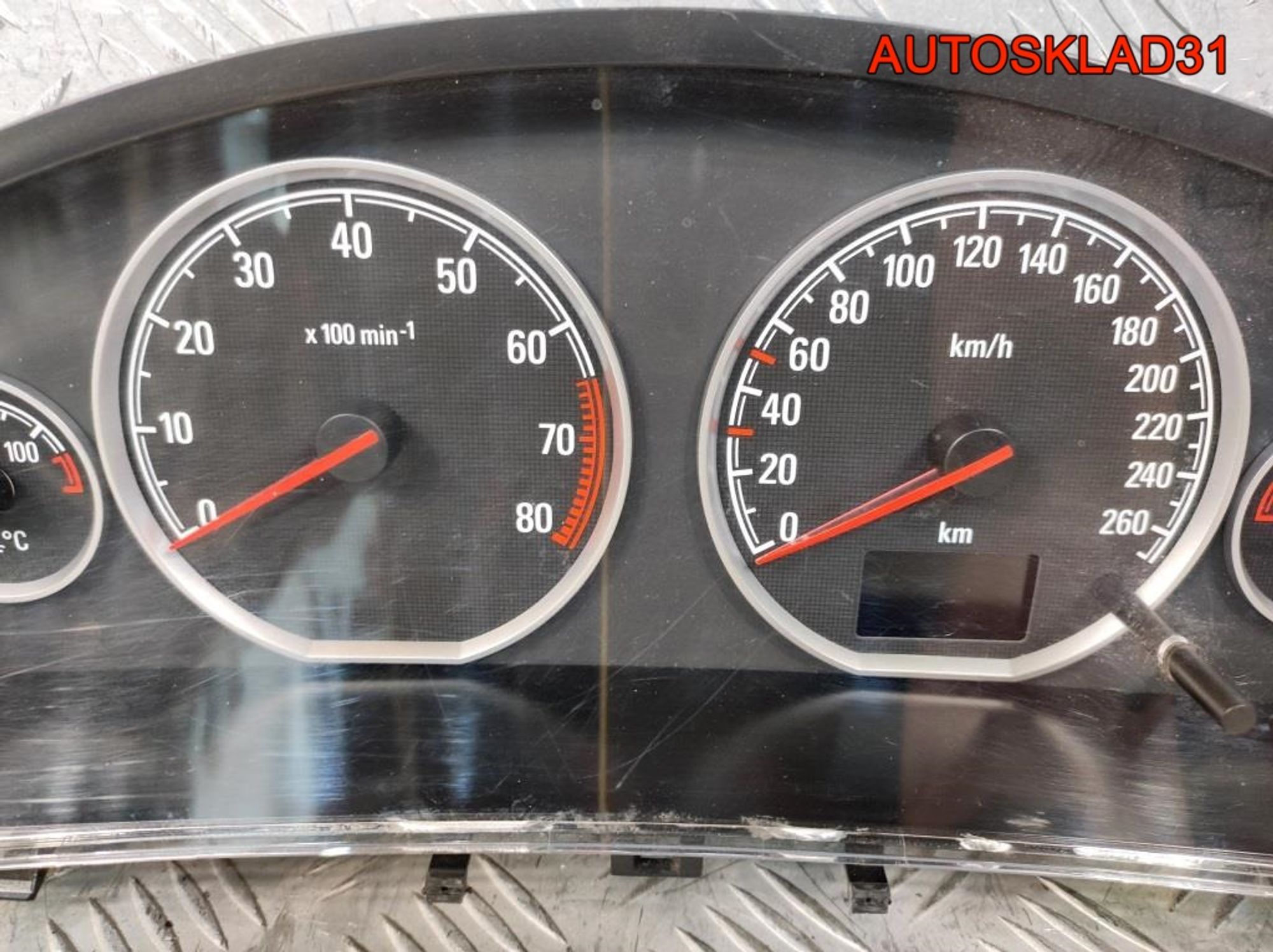 Панель приборов Opel Vectra C 13193084 Бензин, 2600 рублей, Дубовое