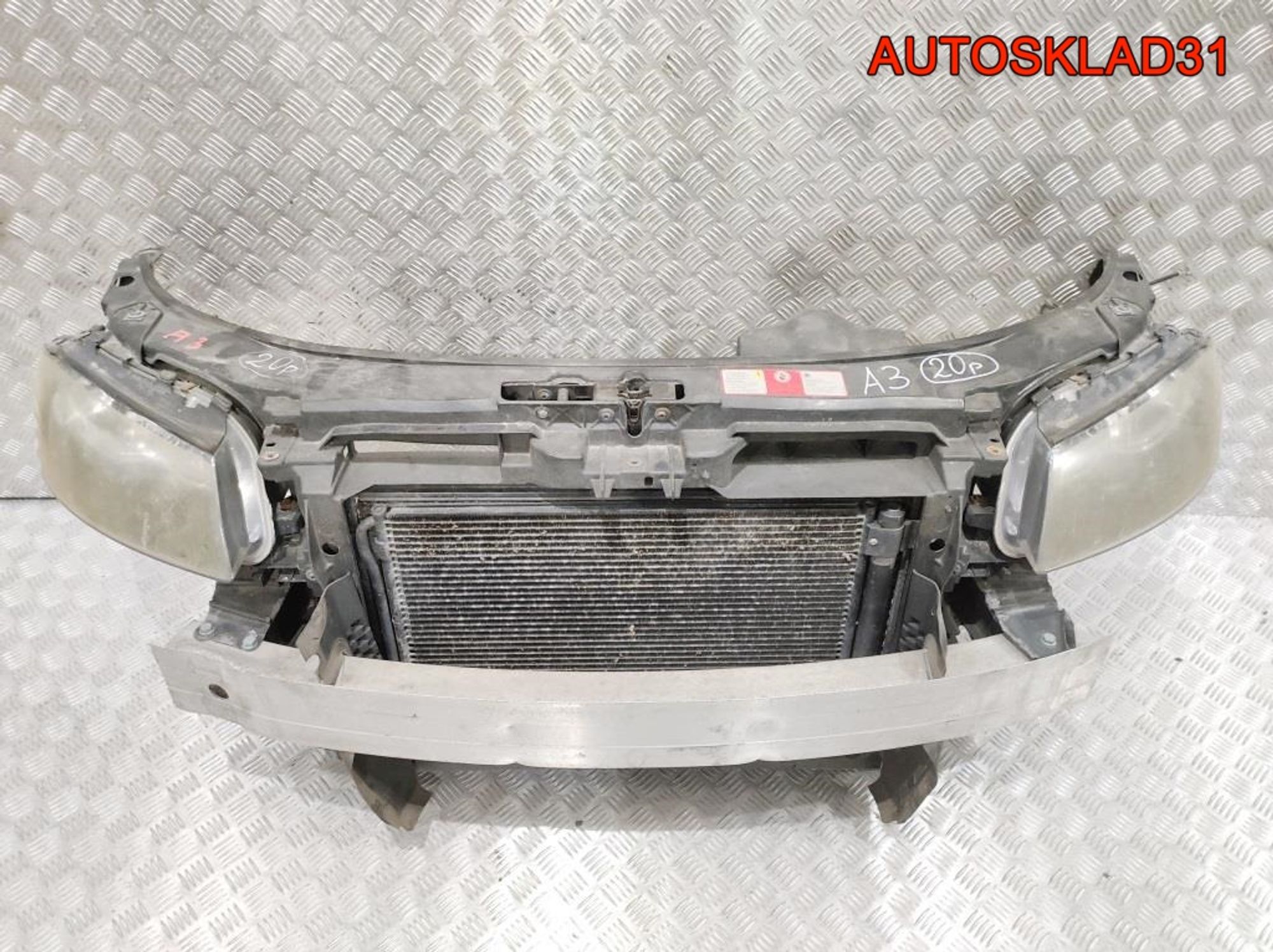 Панель передняя в сборе Audi A3 8P 1,6 Бензин МКПП, 22000 рублей, Дубовое
