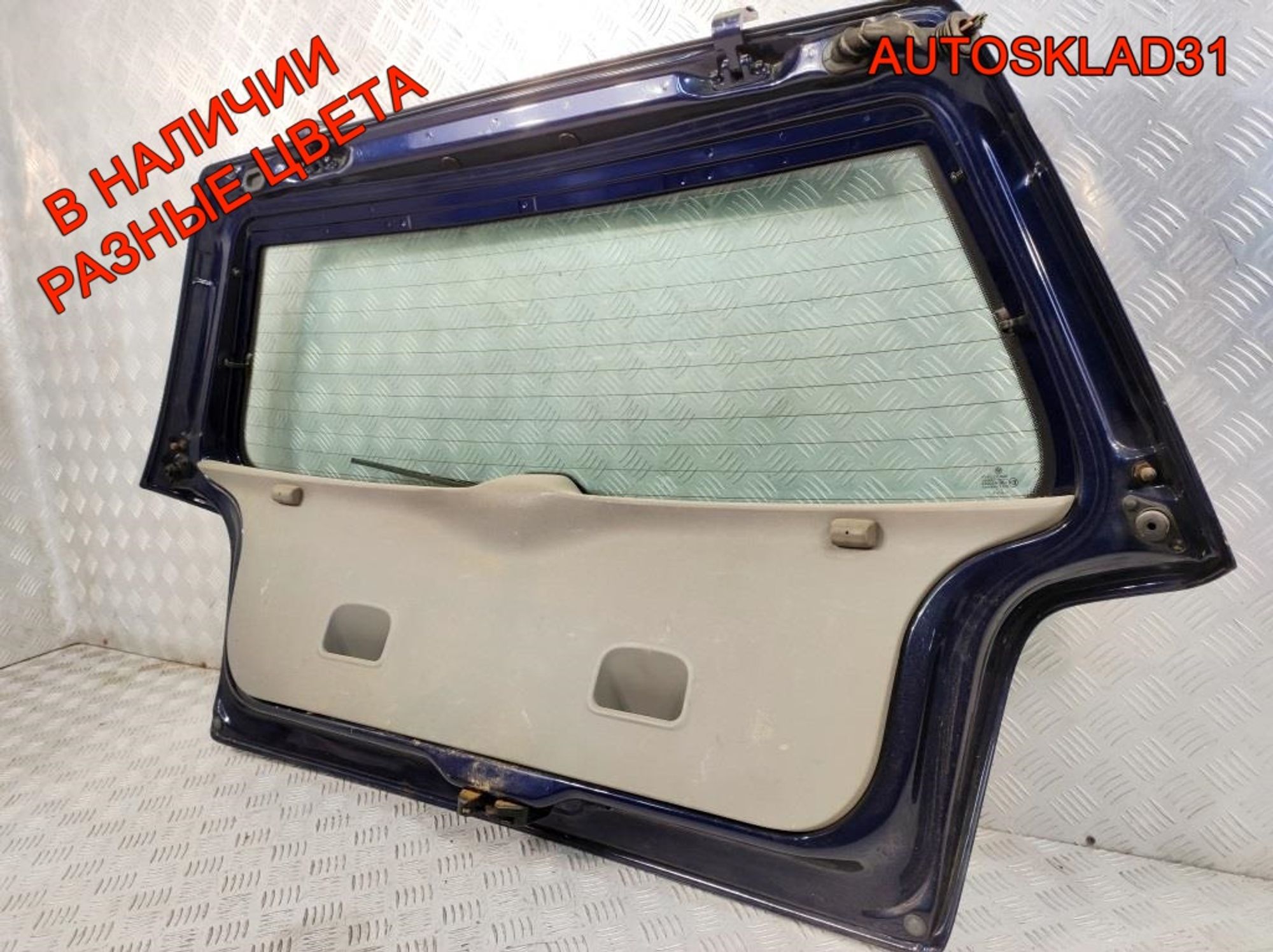 Дверь багажника в сборе VW Polo 3 6N0827025C Хетчбэк, 9000 рублей, Дубовое