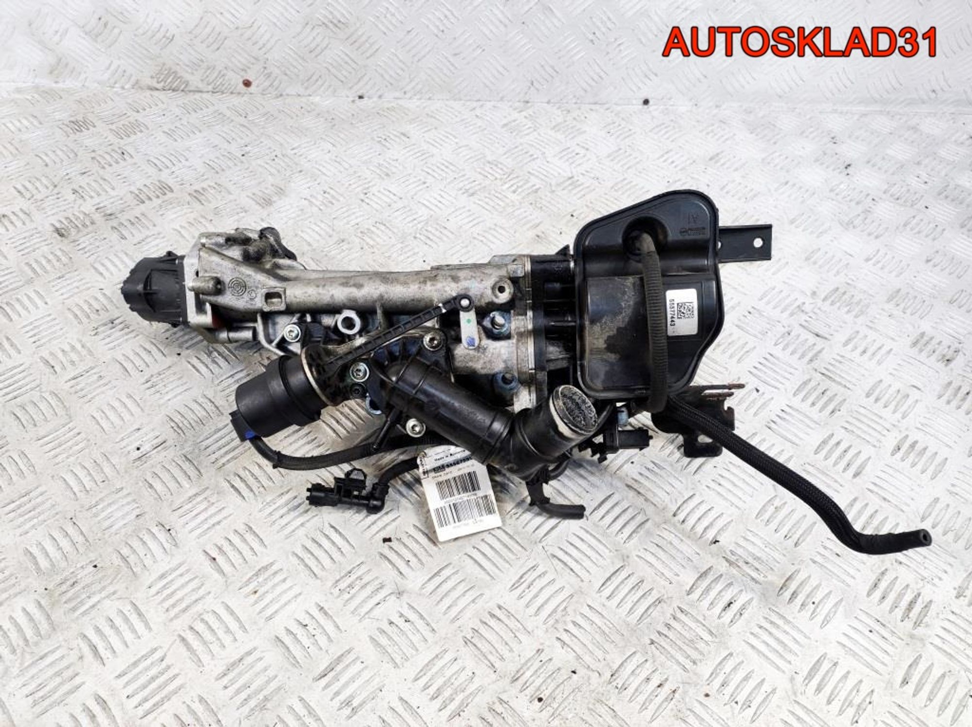 Клапан ЕГР EGR Opel Astra 2,0 A20DTH J 55577443, 4100 рублей, Дубовое