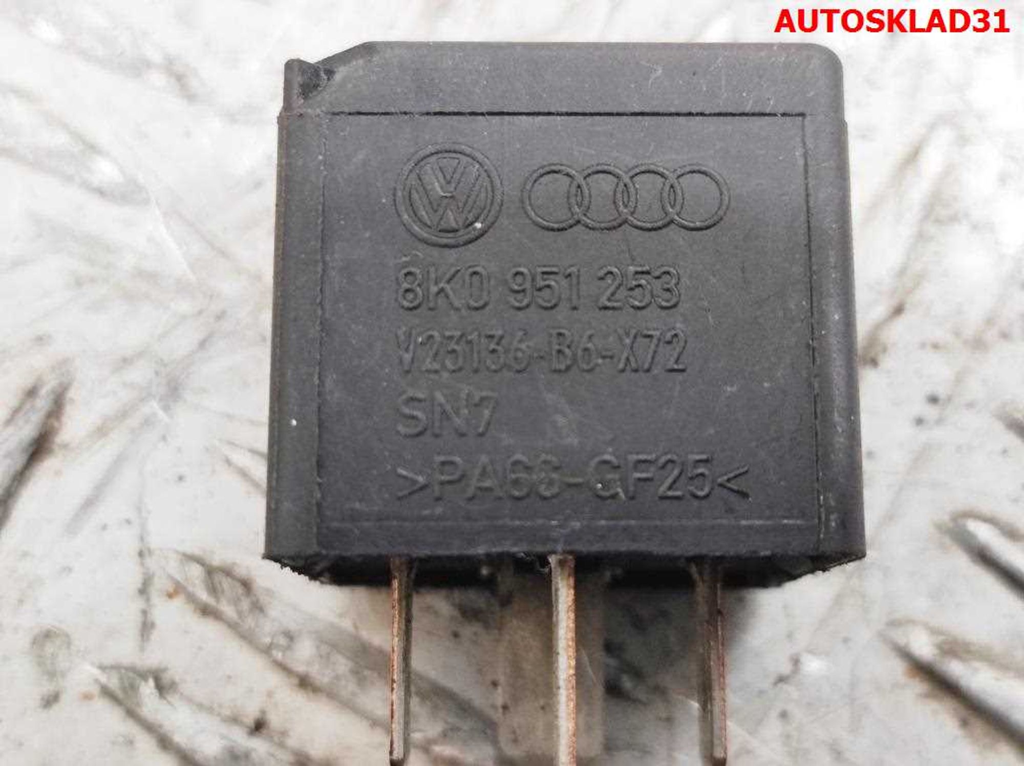 Реле 643 Audi A6 C6 8K0951253, 1000 рублей, Дубовое