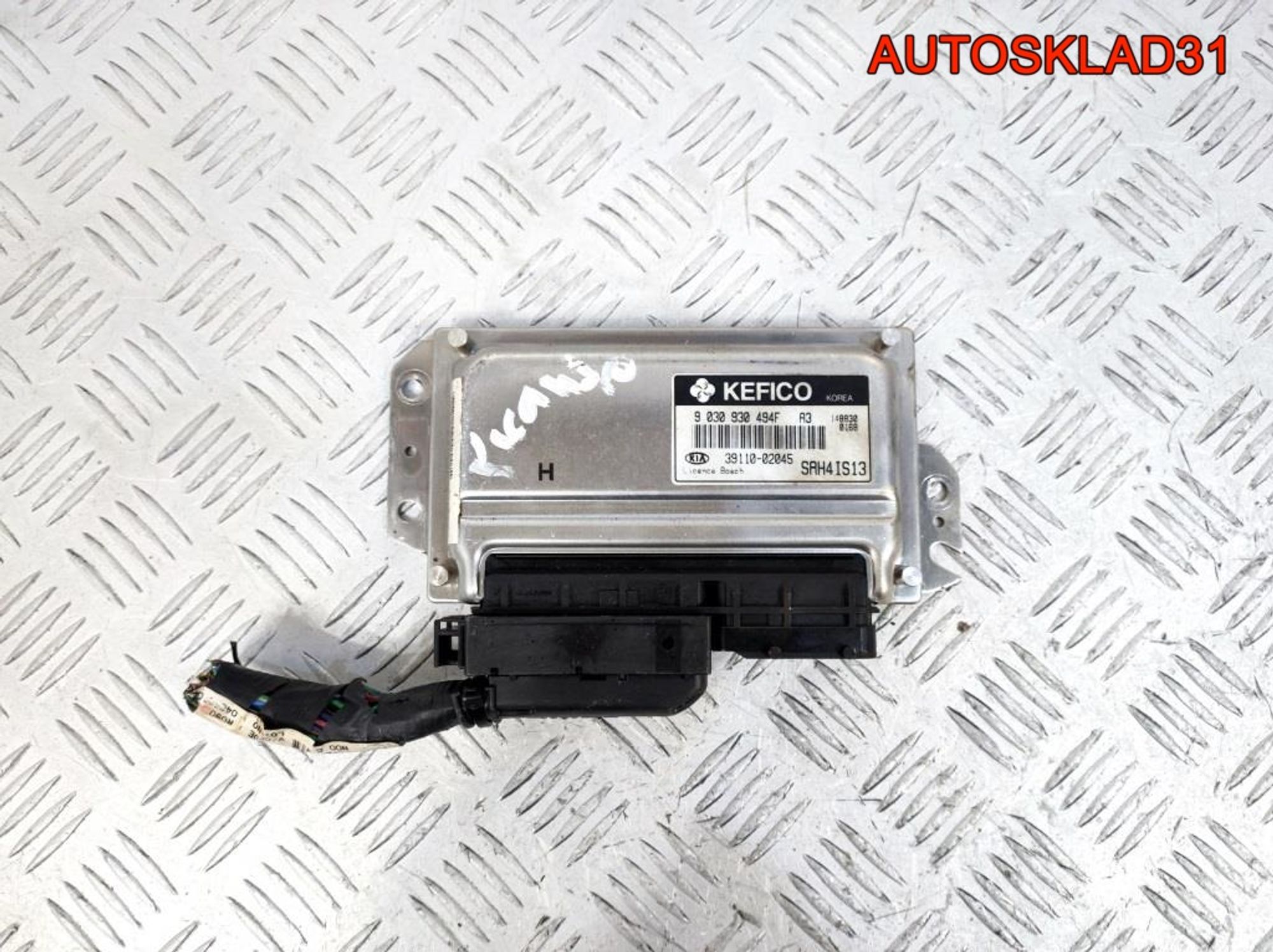 Блок ЭБУ Kia Picanto 1,1 G4HG Бензин 3911002045, 1300 рублей, Дубовое