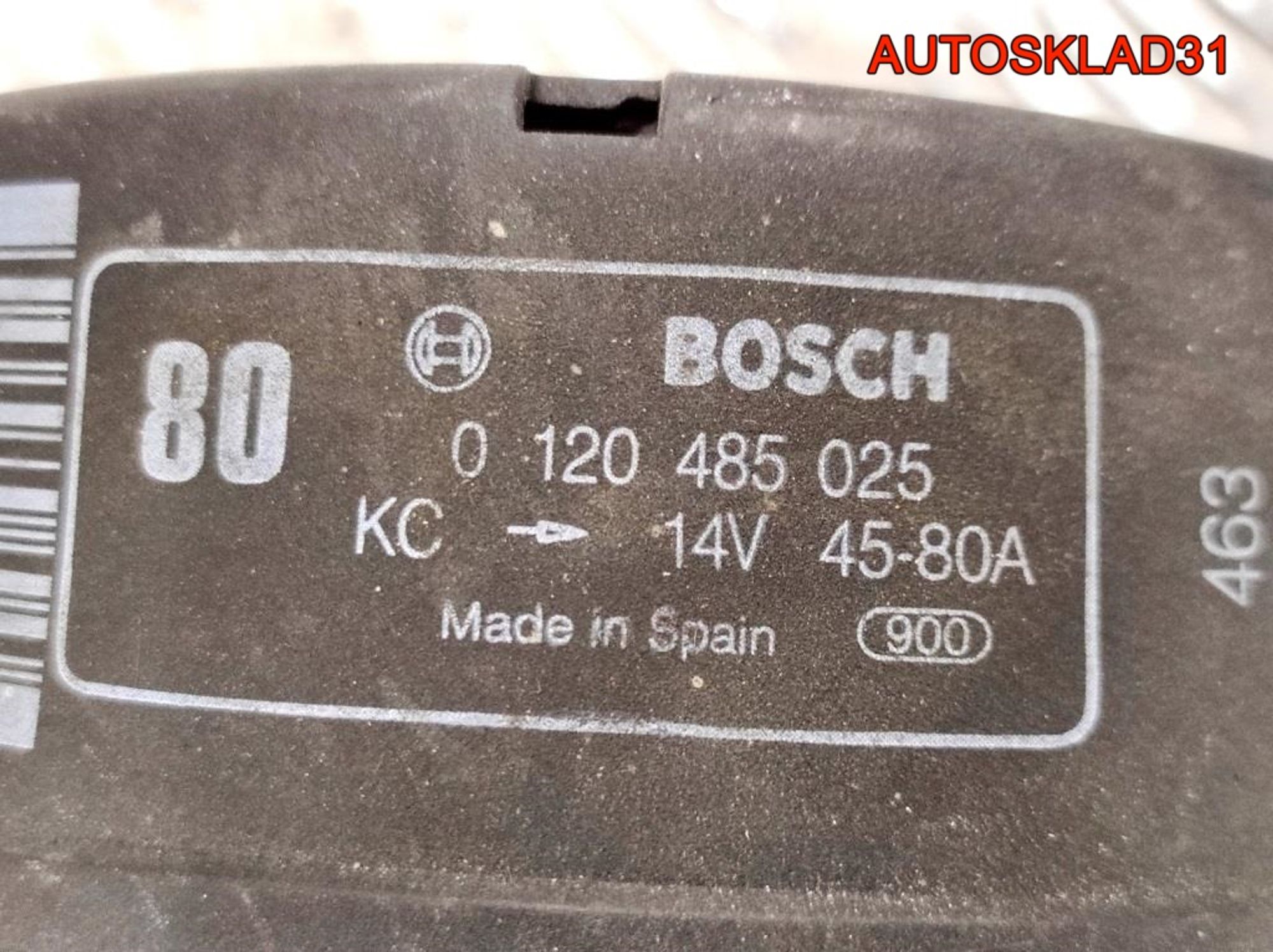 Генератор 80A Alfa Romeo 155 1,8 Бензин 0120485025 (Р), 4500 рублей, Дубовое