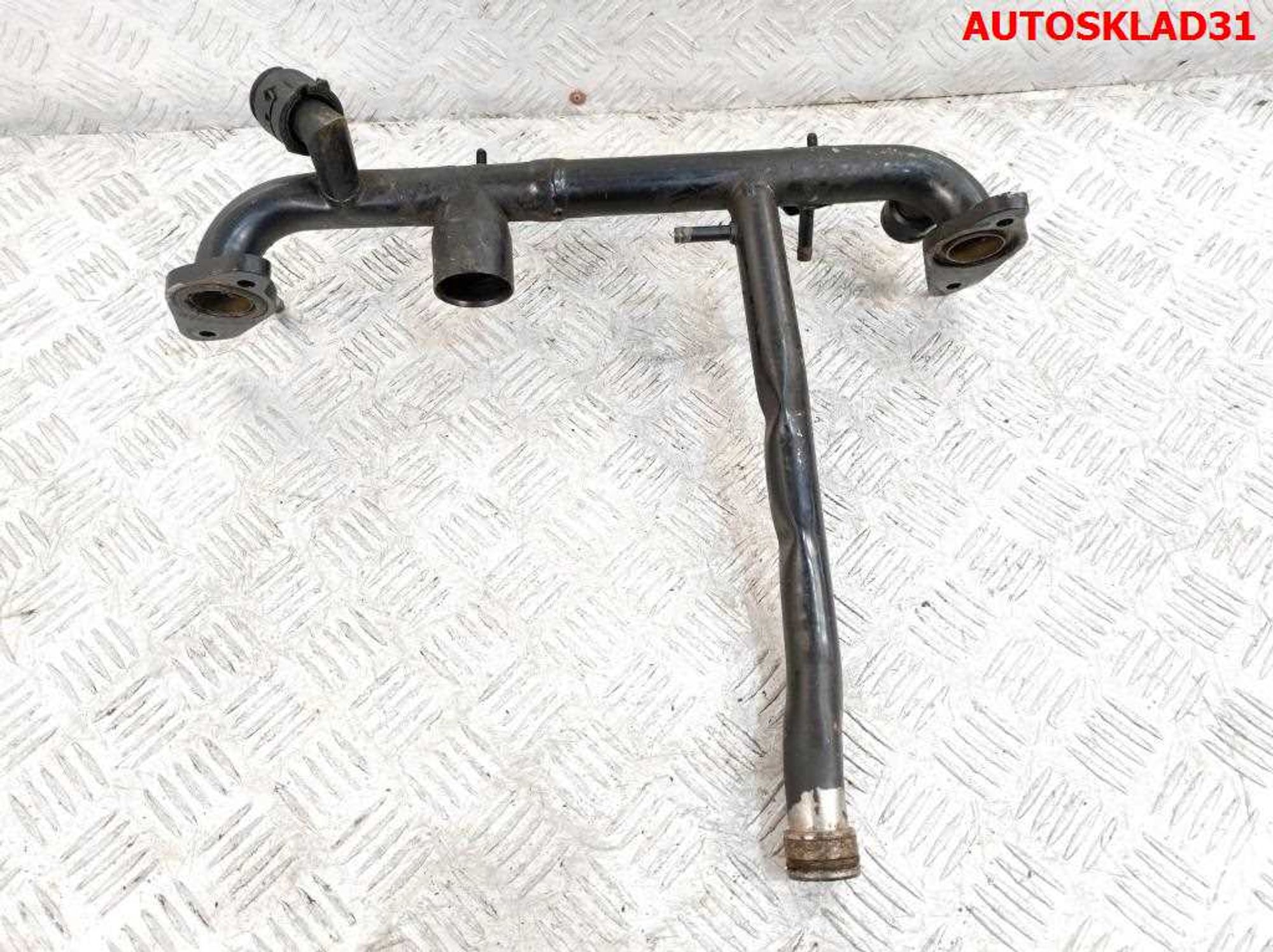 Трубка охлаждающей жидкости Audi A6 C5 2,4 ALF 078121071BC, 1000 рублей, Дубовое