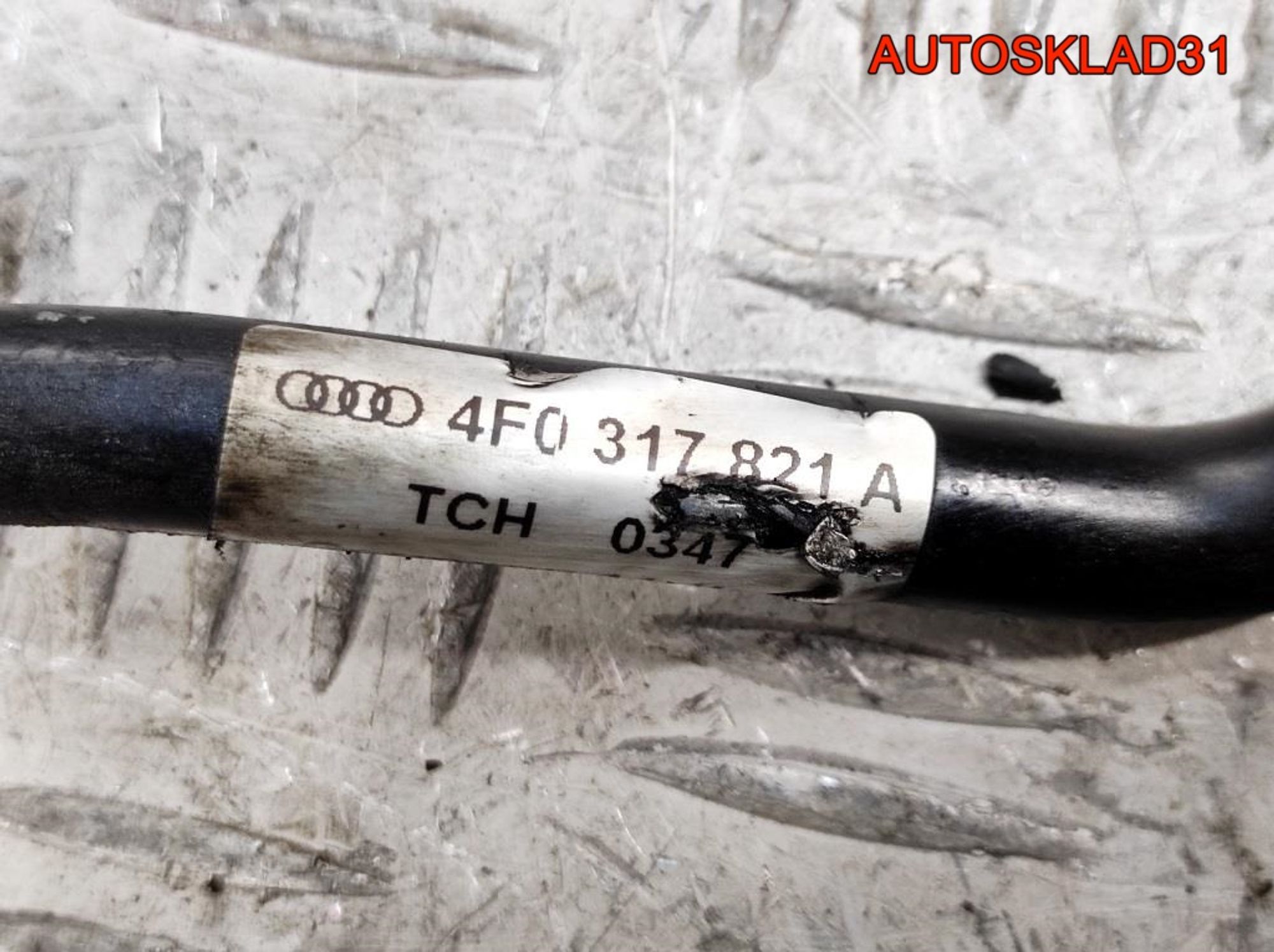 Трубка охлаждения АКПП Audi A6 C6 3.0 BMK 4F0317821A, 3500 рублей, Дубовое