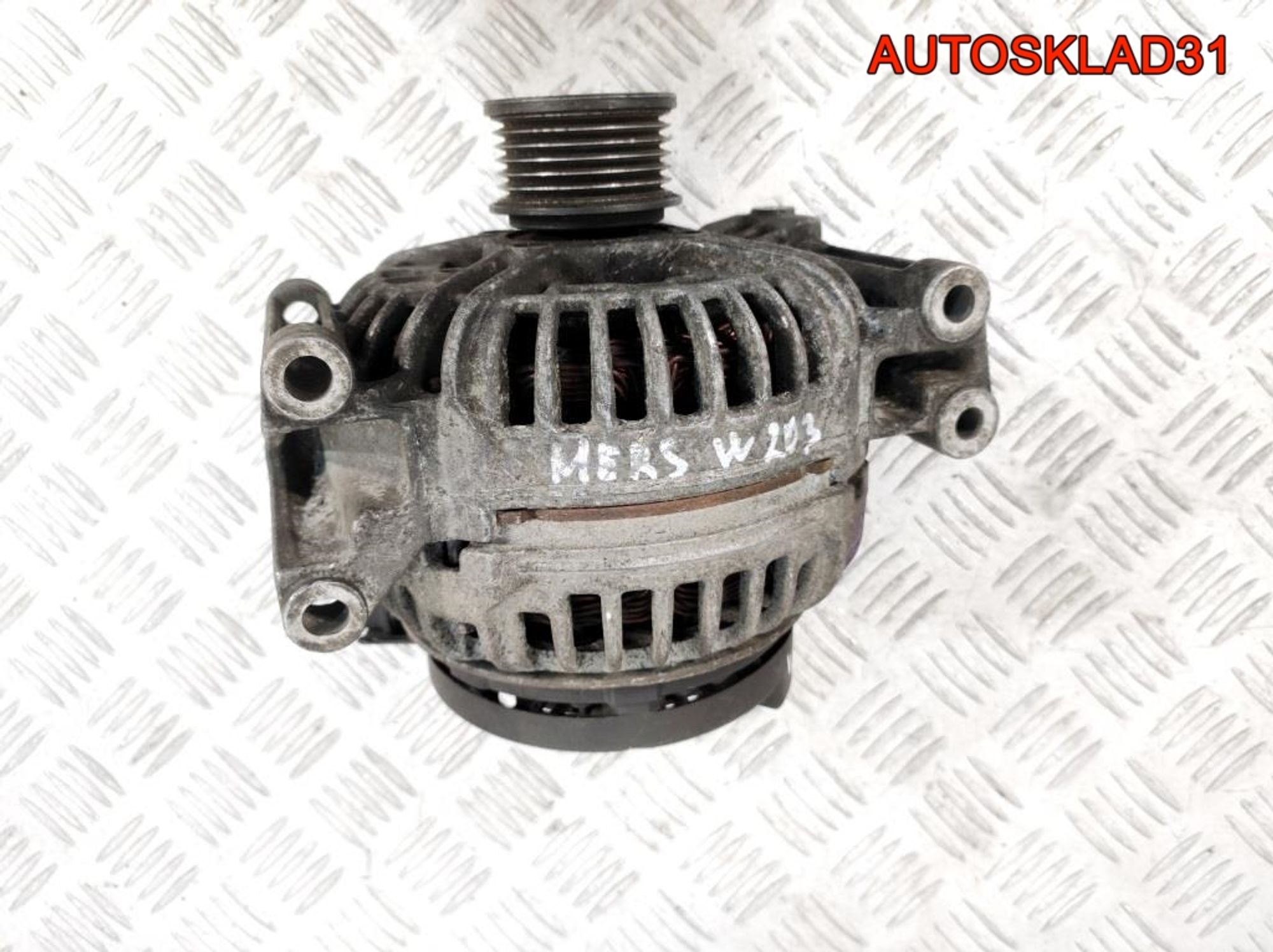 Генератор 200A Mercedes W203 2.2 OM646 Дизель A0131540002, 8000 рублей, Дубовое