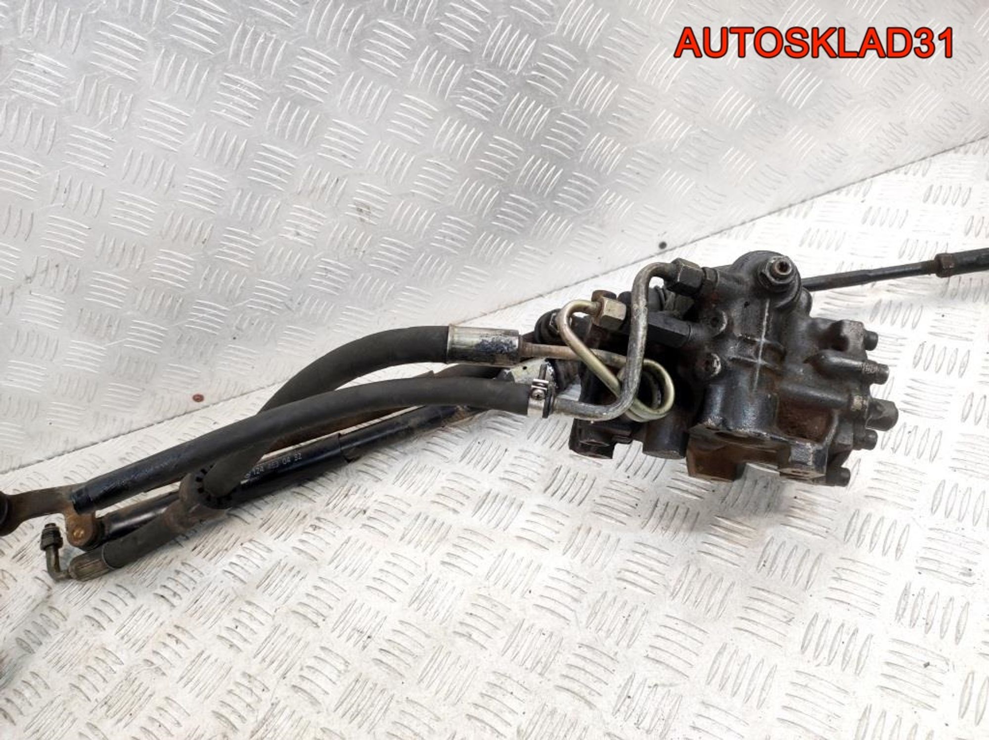 Редуктор рулевой в сборе с тягами и шлангами Mercedes W202 A2024600500, 15000 рублей, Дубовое