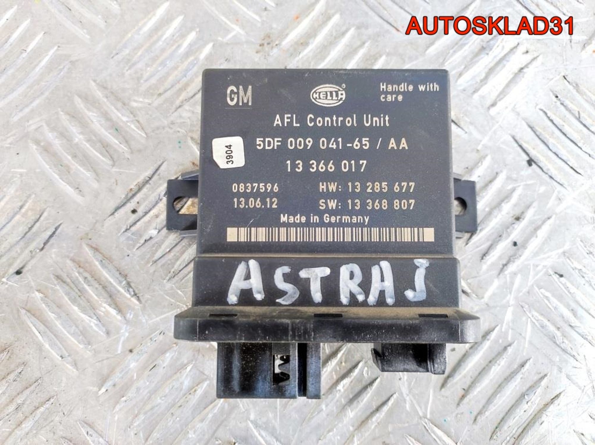 Блок управления светом Opel Astra J 13366017, 2900 рублей, Дубовое