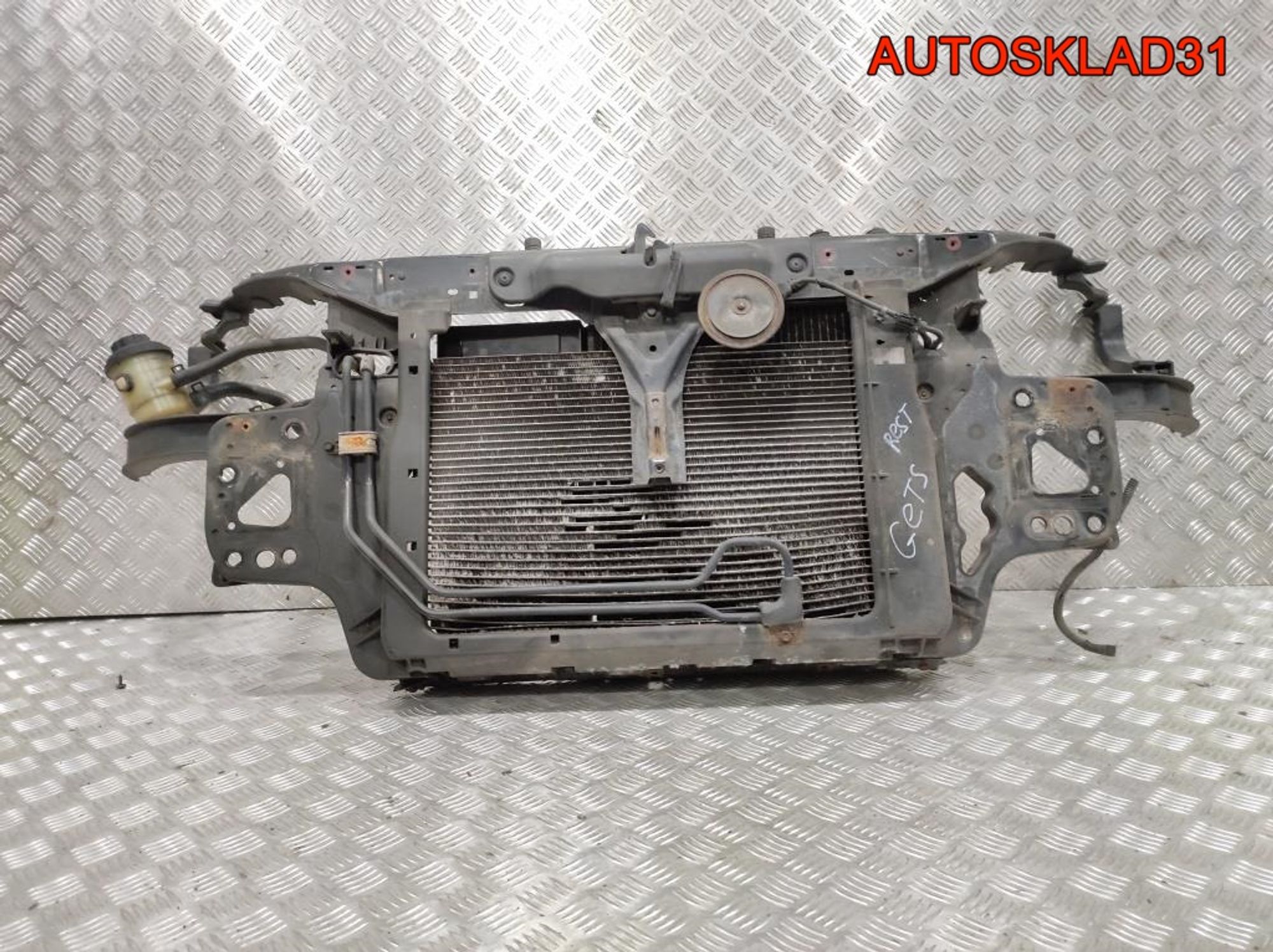 Панель передняя в сборе Hyundai Getz Рест 641011C500, 25000 рублей, Дубовое