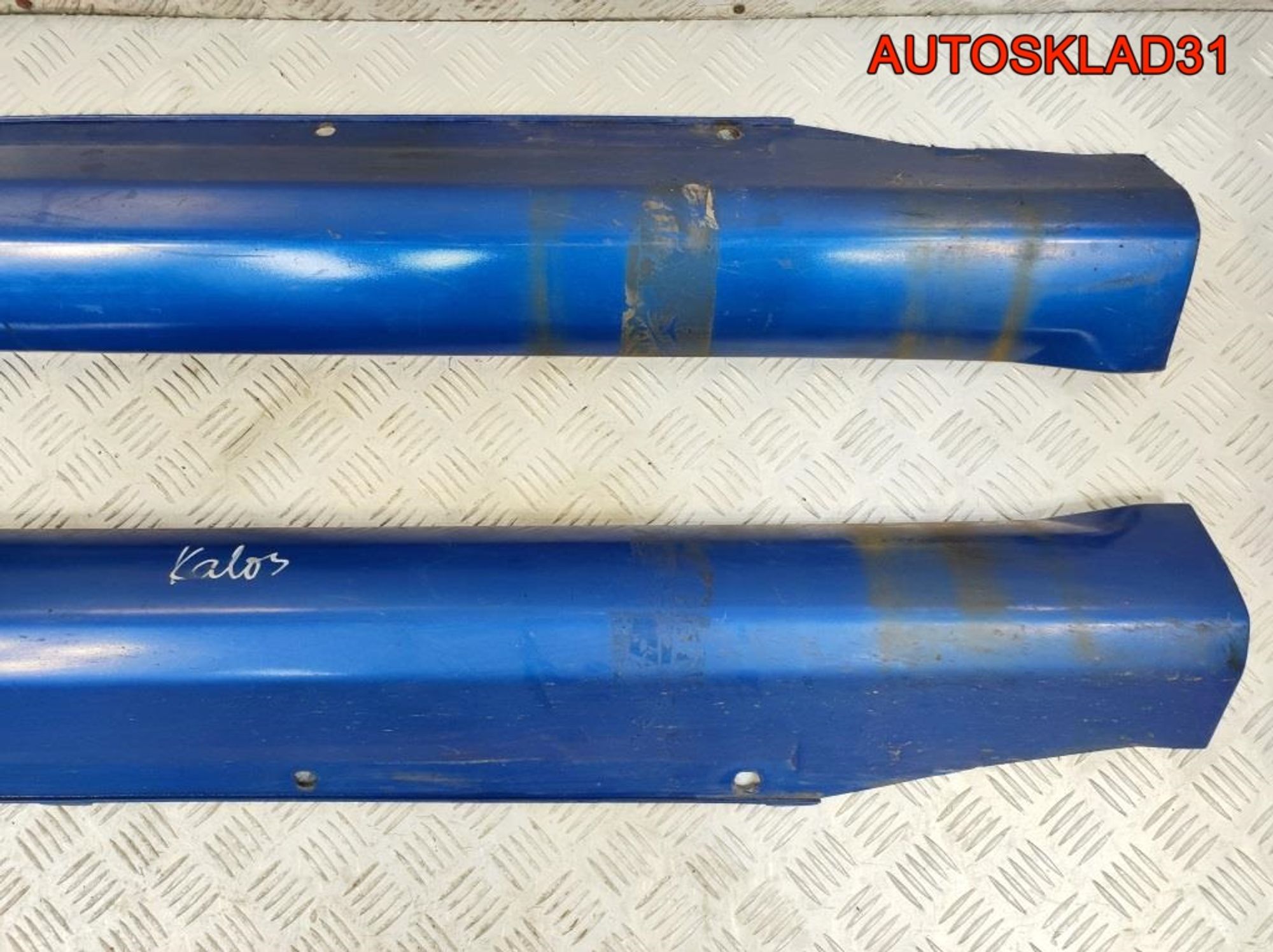 Накладка на порог Комплект Daewoo Kalos 96600363, 3300 рублей, Дубовое