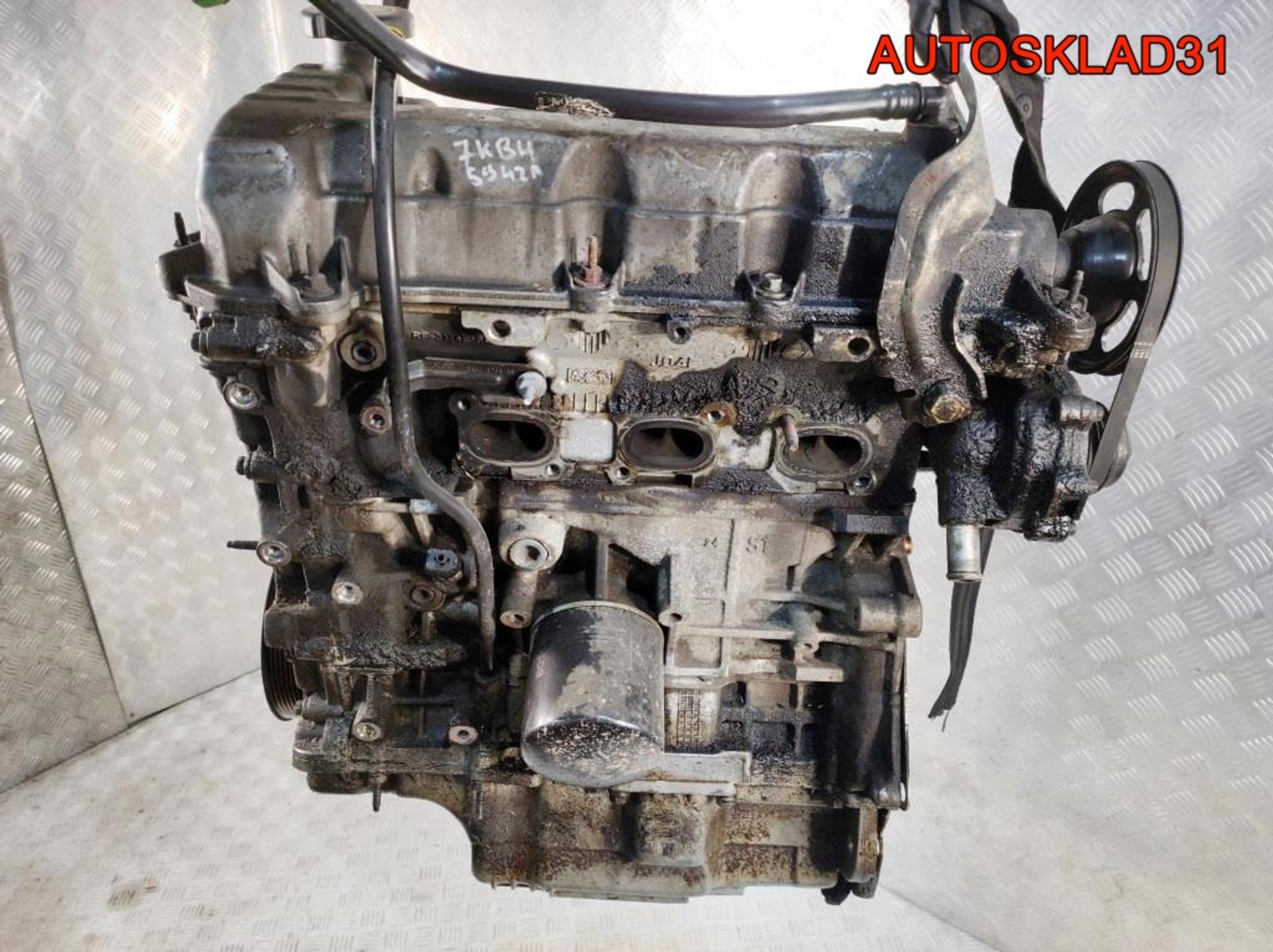 Двигатель Ford Maverick 2 3,0 7KB4 Бензин. Пробег мотора 134000 км. Цена указана за голый мотор., 120000 рублей, Дубовое