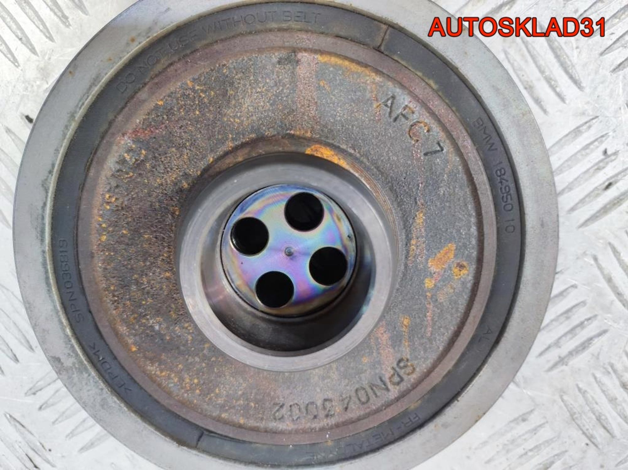Шкив коленвала BMW F30 2,0 В47D20A 11237619245, 20300 рублей, Дубовое