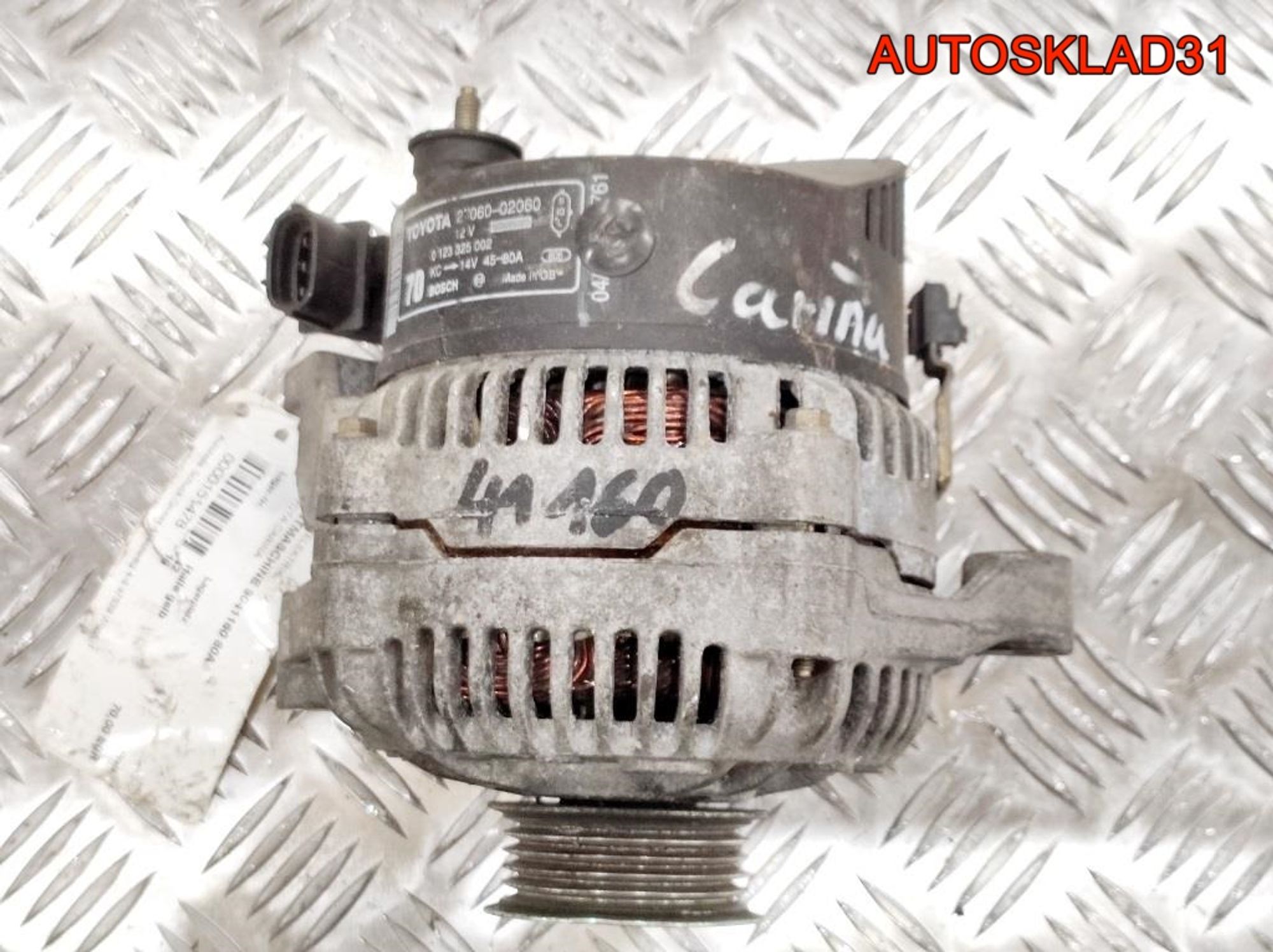 Генератор 80A Toyota Carina E 1,6 Бензин 2706002060 (Р), 7000 рублей, Дубовое