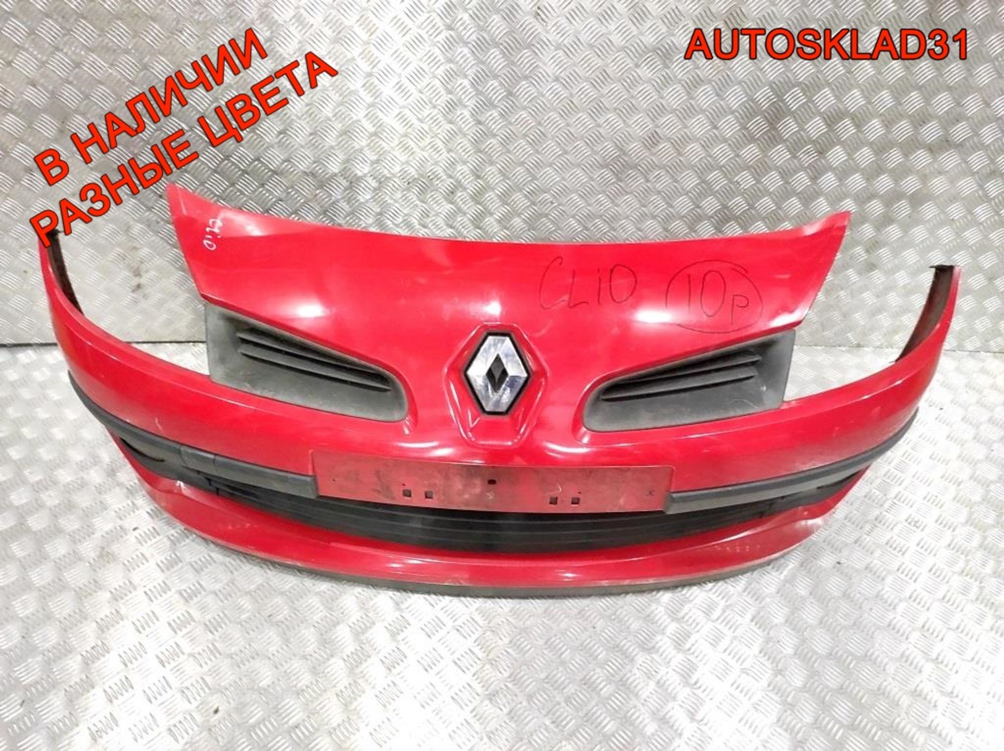 Бампер передний Renault Clio 3 8200402106 Дорест, 30000 рублей, Дубовое