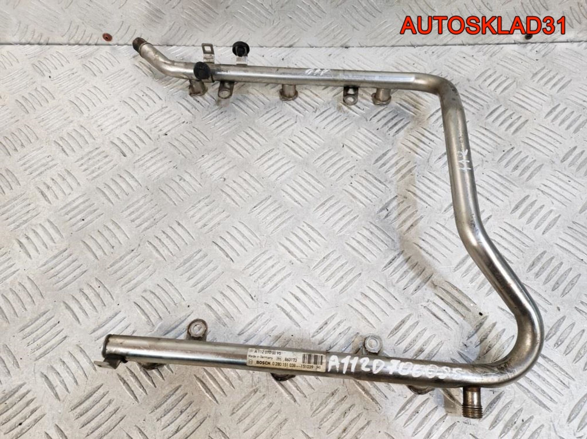 Рейка топливная Mercedes W210 3,2 M112 A1120700095, 900 рублей, Дубовое