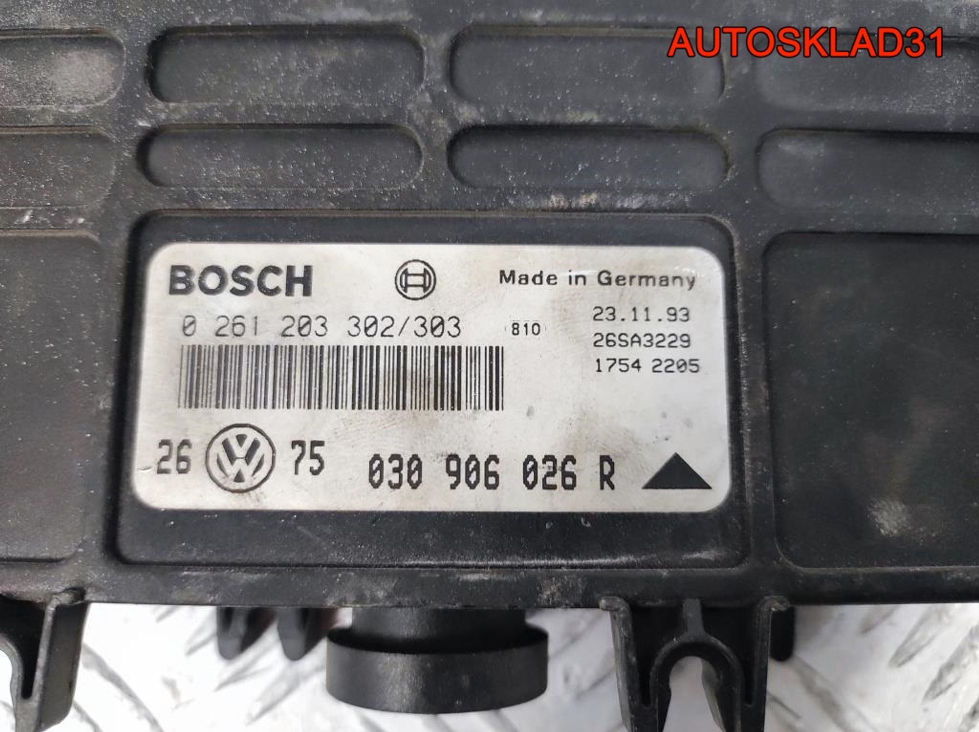 Блок ЭБУ Volkswagen Golf 3 1,4 Бензин 030906026R, 1000 рублей, Дубовое