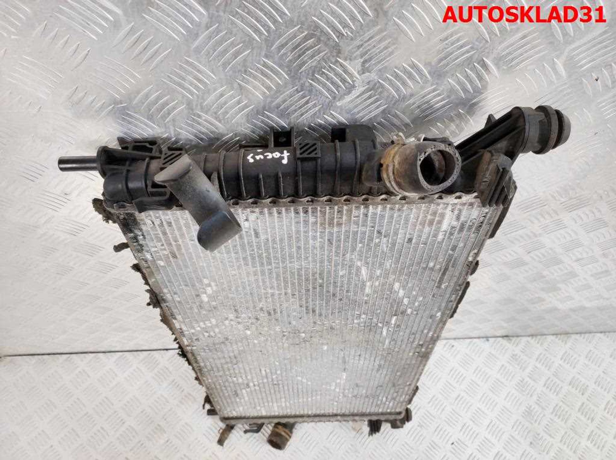 Радиатор основной Ford Focus 2 1,8 Бензин 3M5H8005TL, 2000 рублей, Дубовое