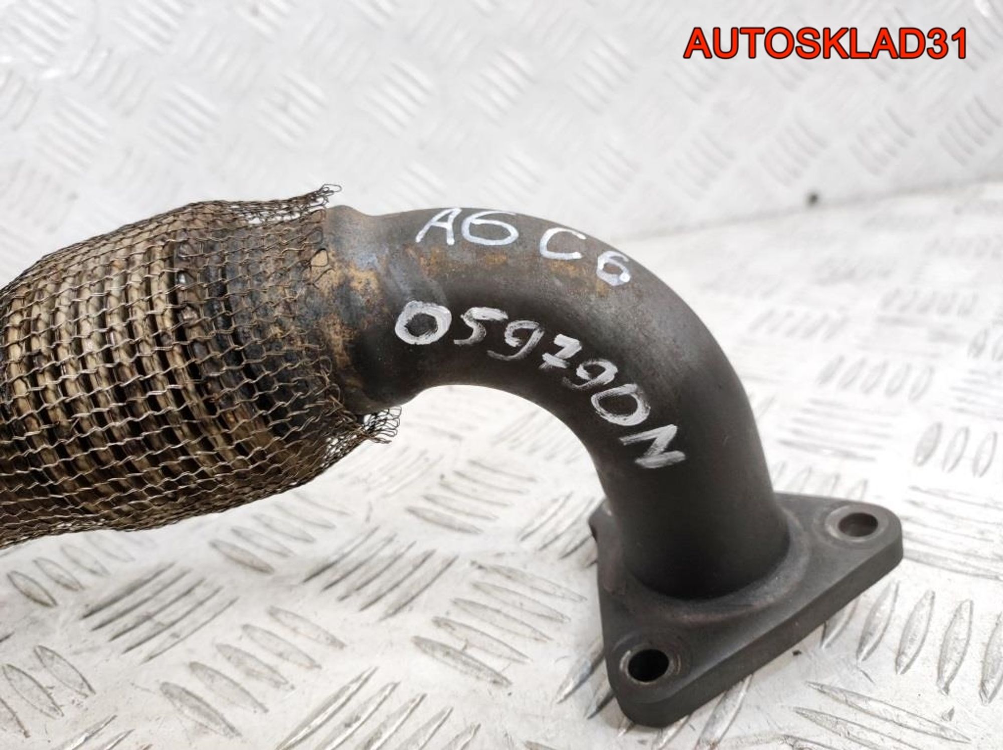 Коллектор выпускной Audi A6 C6 3.0 Дизель 059790N, 300 рублей, Дубовое