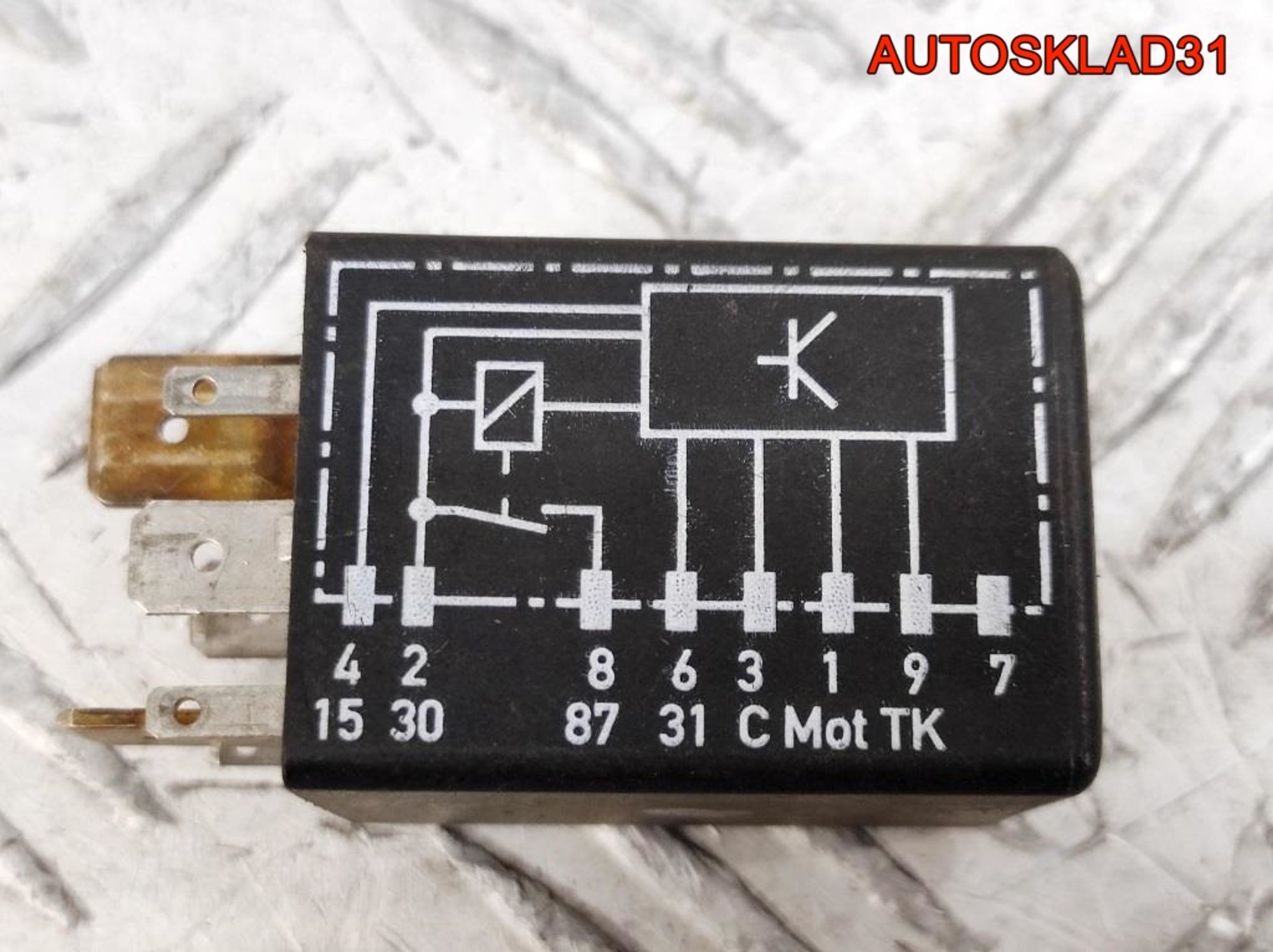 Реле бензонасоса №409 Skoda Octavia A4 1J0906383B, 2500 рублей, Дубовое