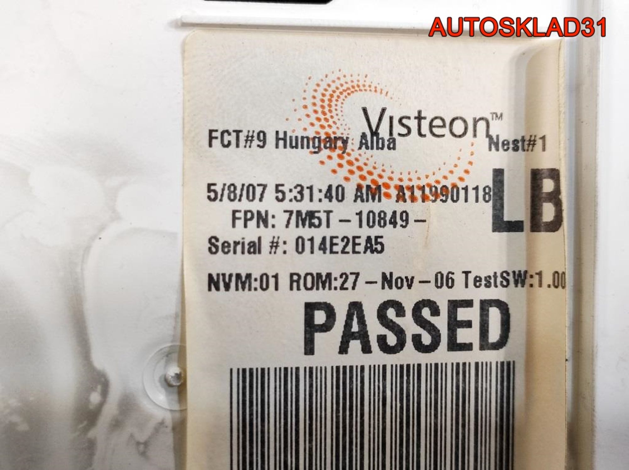 Панель приборов Ford Focus 2 7M5T10849LB Дизель, 9000 рублей, Дубовое