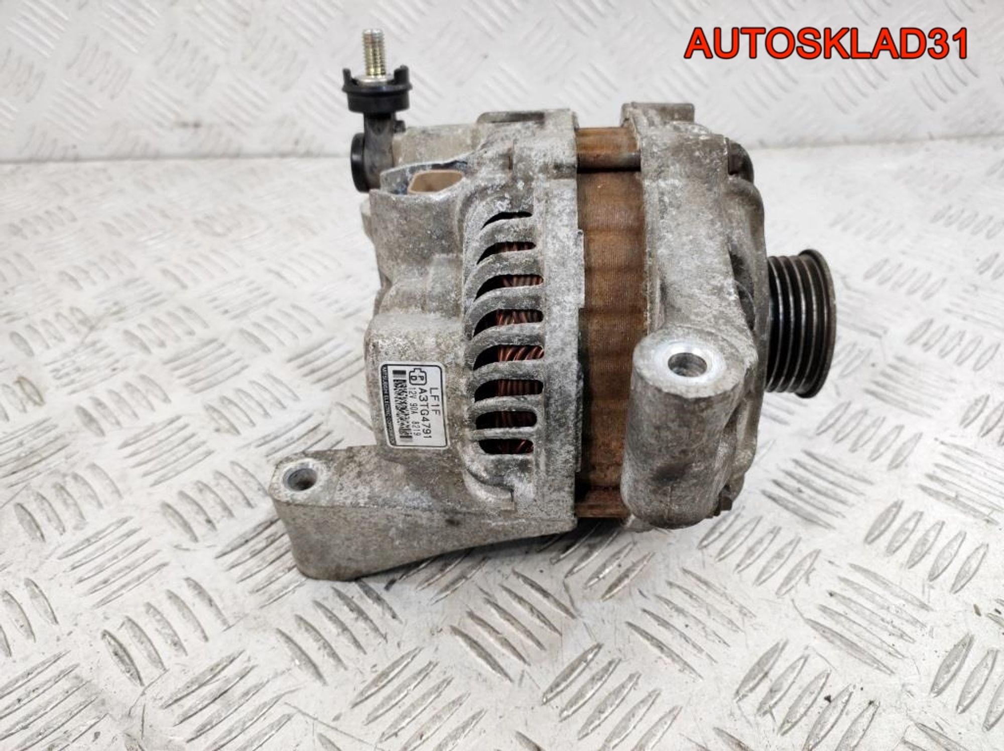 Генератор 90A Mazda 3 BK 2,0 LF Бензин A3TG4791, 8000 рублей, Дубовое