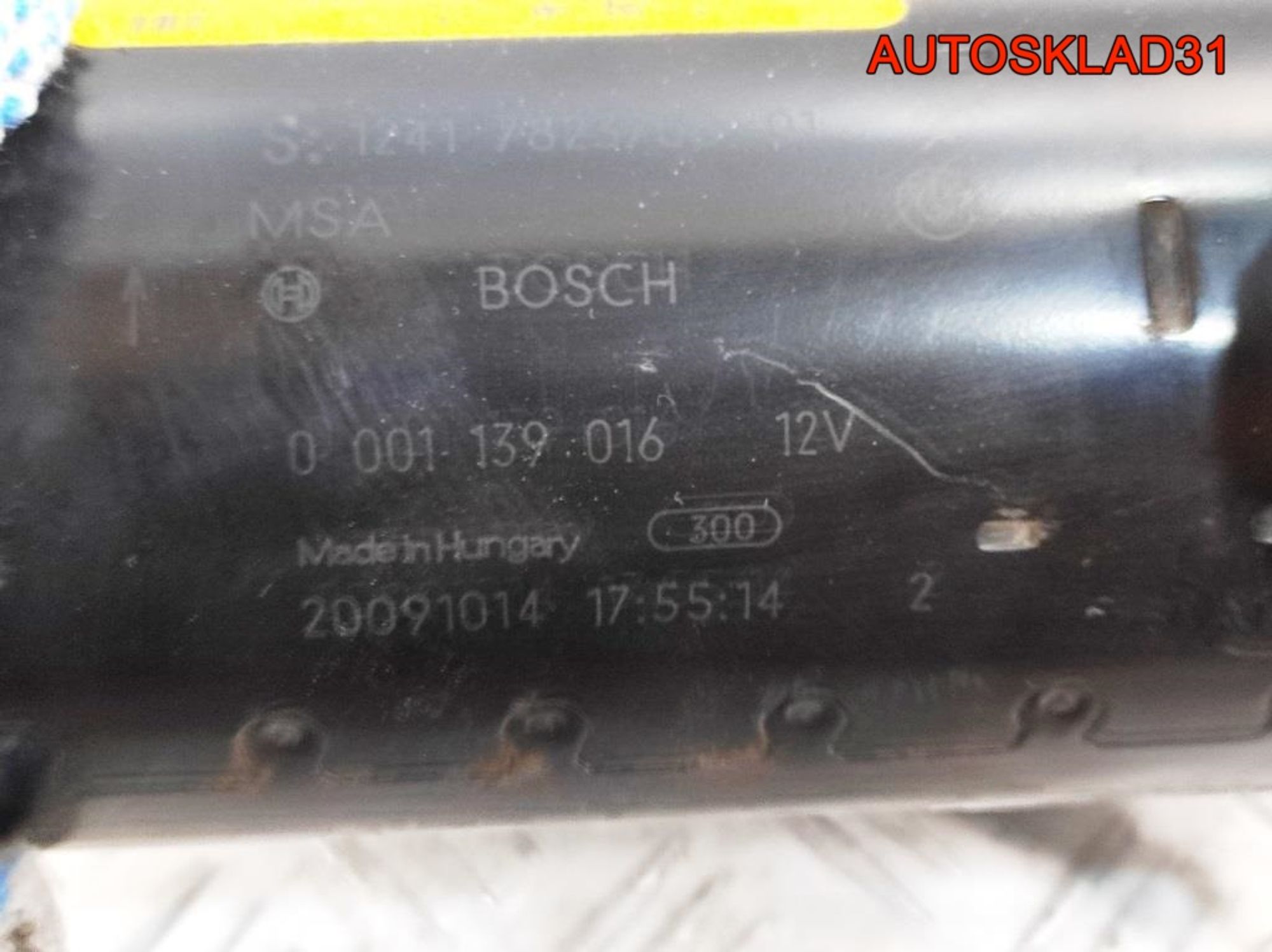 Стартер BMW E90 2.0 N47D20A 12417823700, 4000 рублей, Дубовое