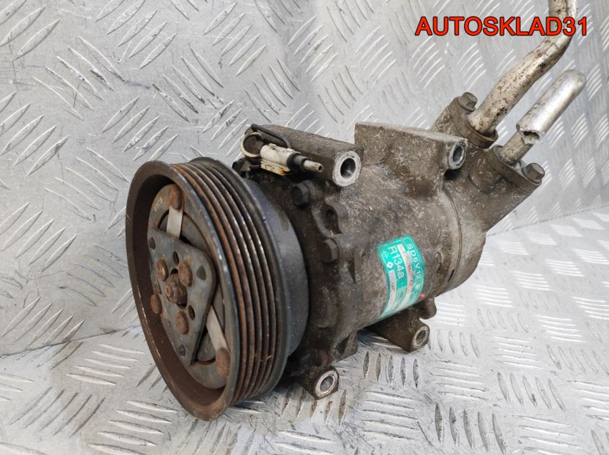 Компрессор кондиционера Renault Clio 2 7700273801, 7000 рублей, Дубовое