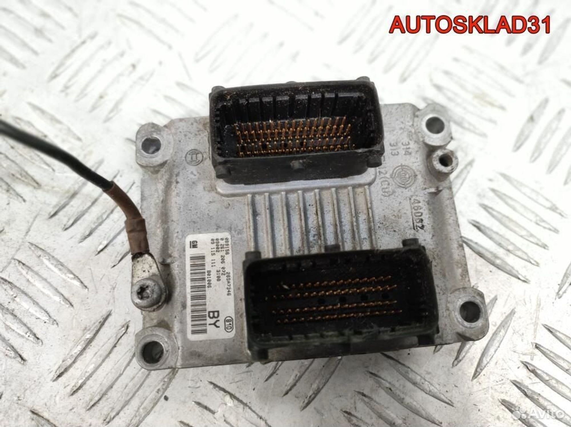 Блок эбу Opel Corsa C 1.0 Z10XE 09115111 Бензин, 2900 рублей, Дубовое