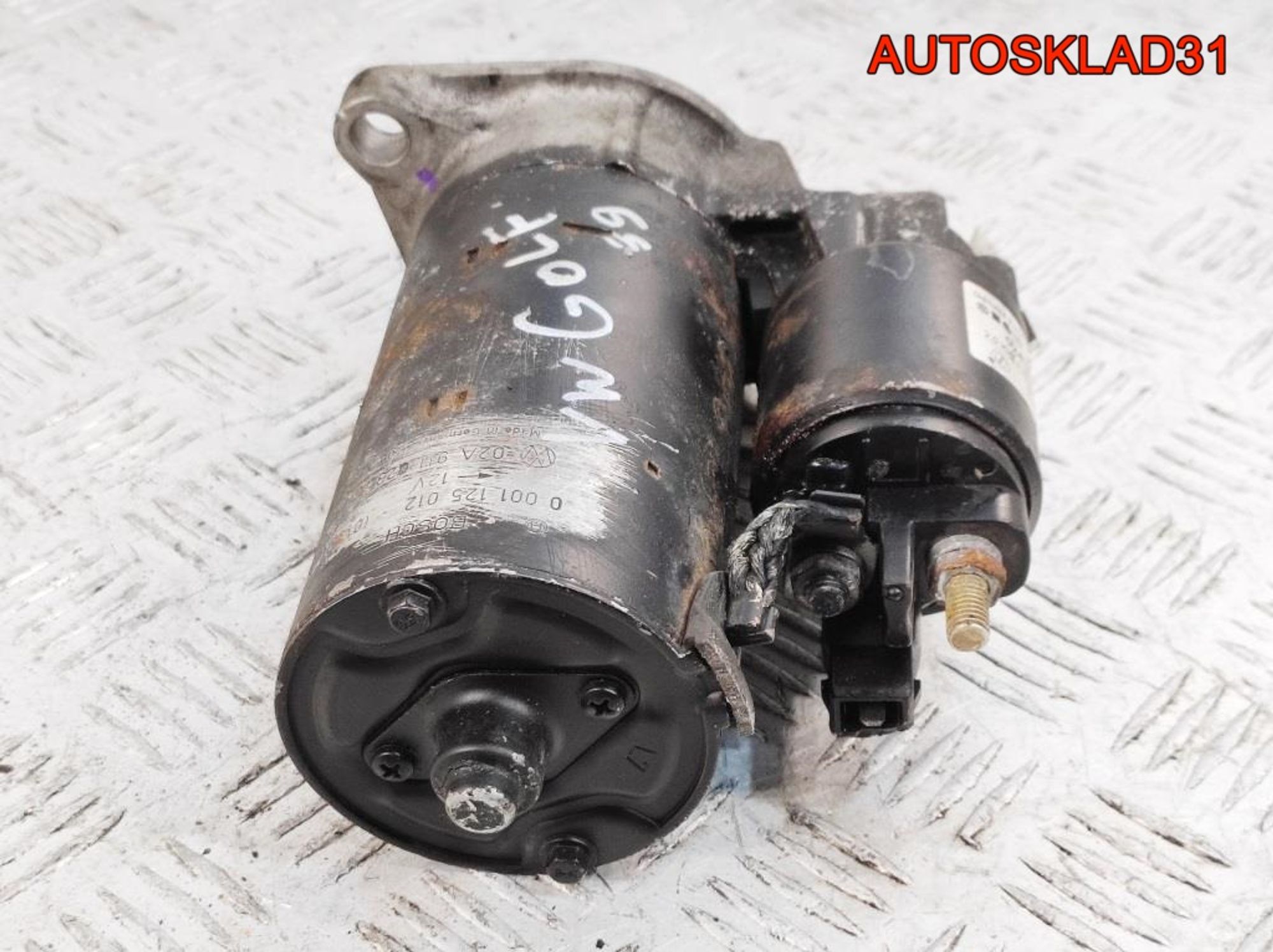 Стартер VW Golf 4 1,9 Дизель 02A911023R, 4500 рублей, Дубовое