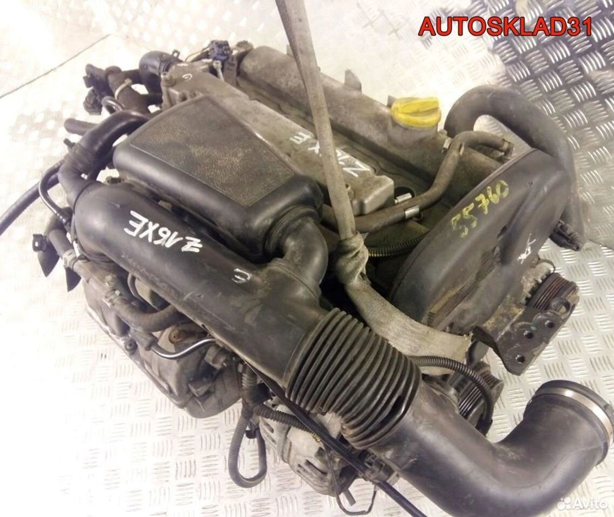 Двигатель в сборе Opel Astra G (1998—2009) 2003, 80000 рублей, Дубовое