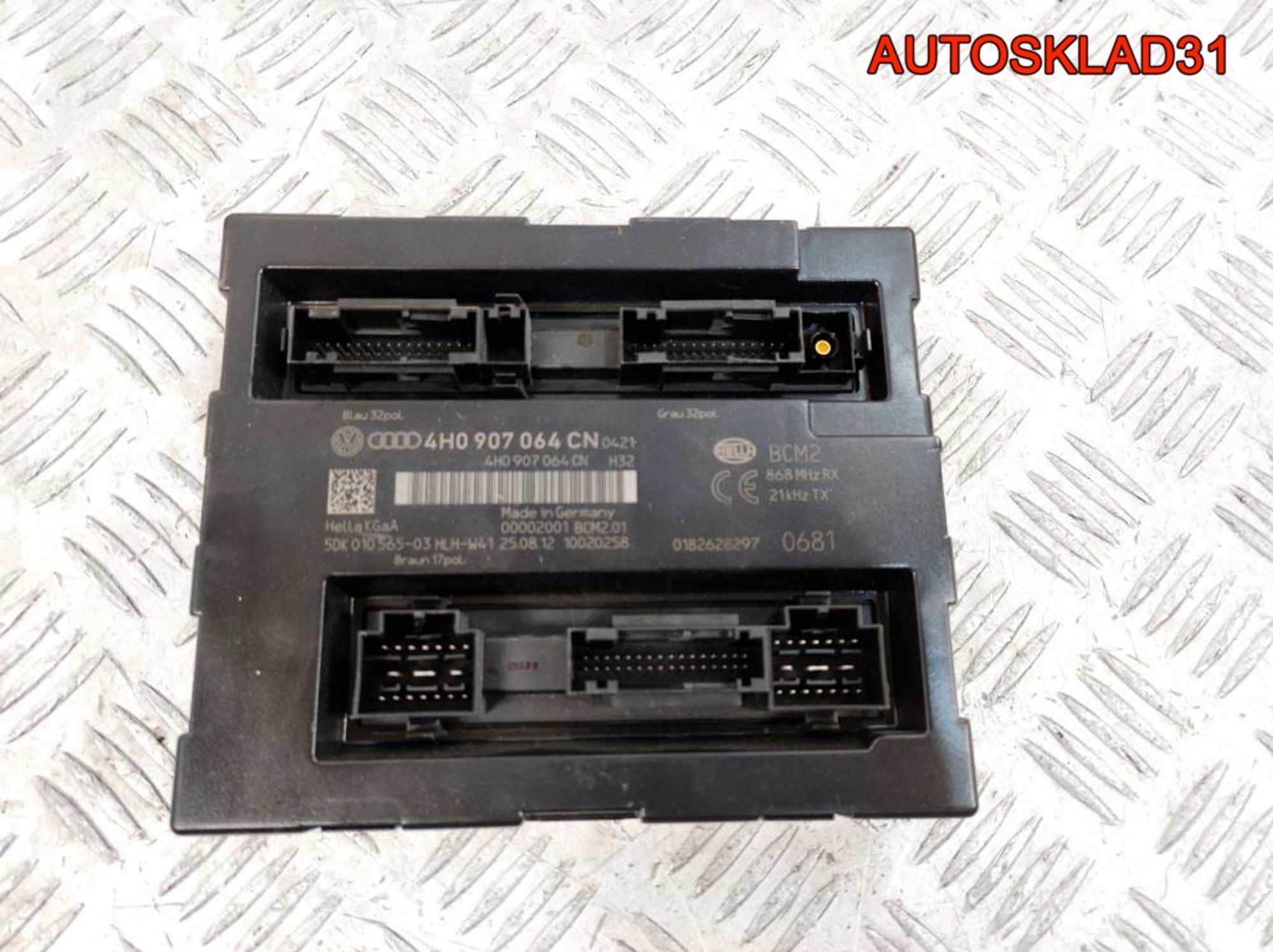 Блок комфорта Audi A6 C7 4G 4H0907064CN, 2800 рублей, Дубовое