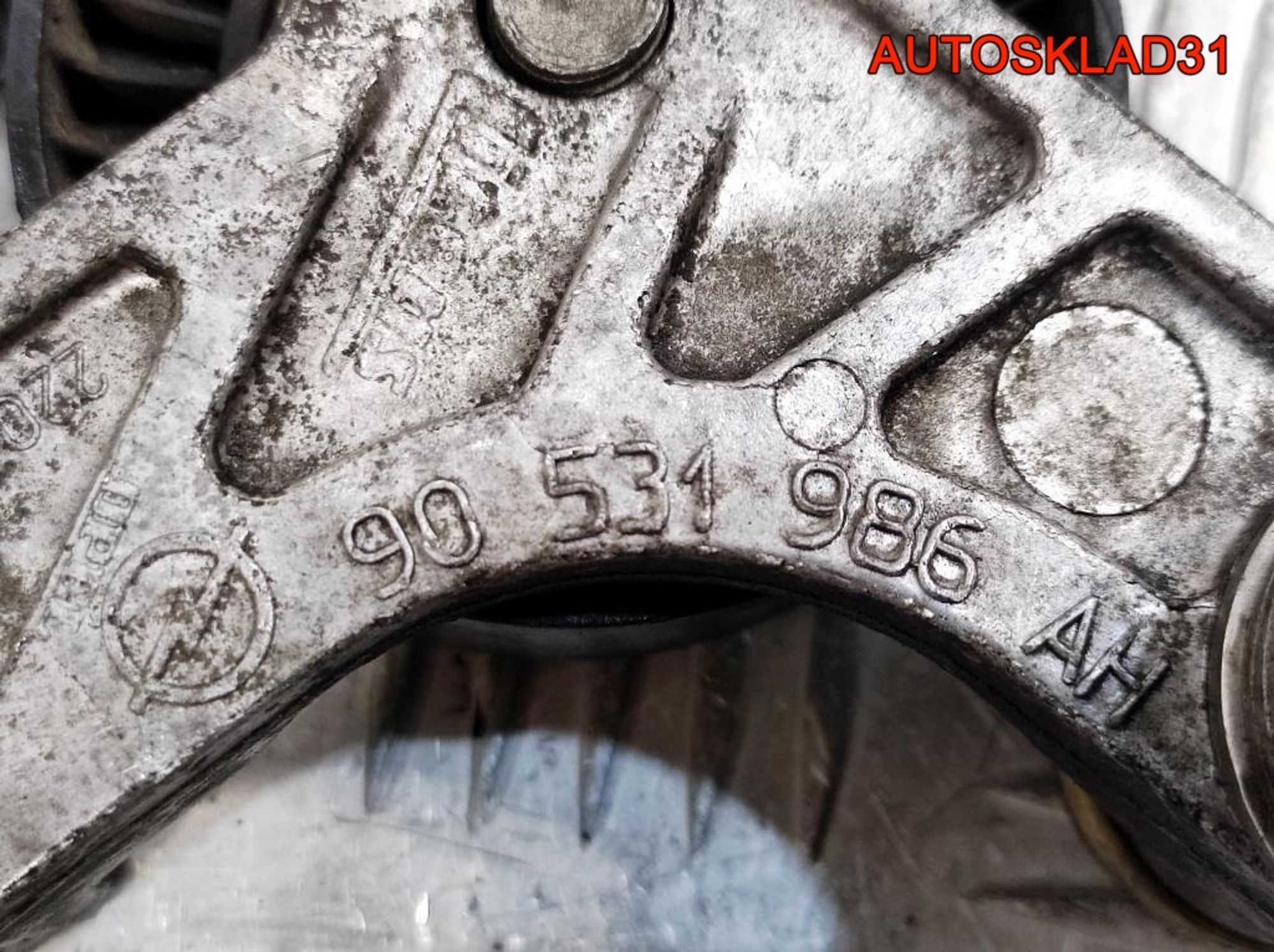 Натяжитель ремня Opel Corsa C X12XE 55352021, 1000 рублей, Дубовое