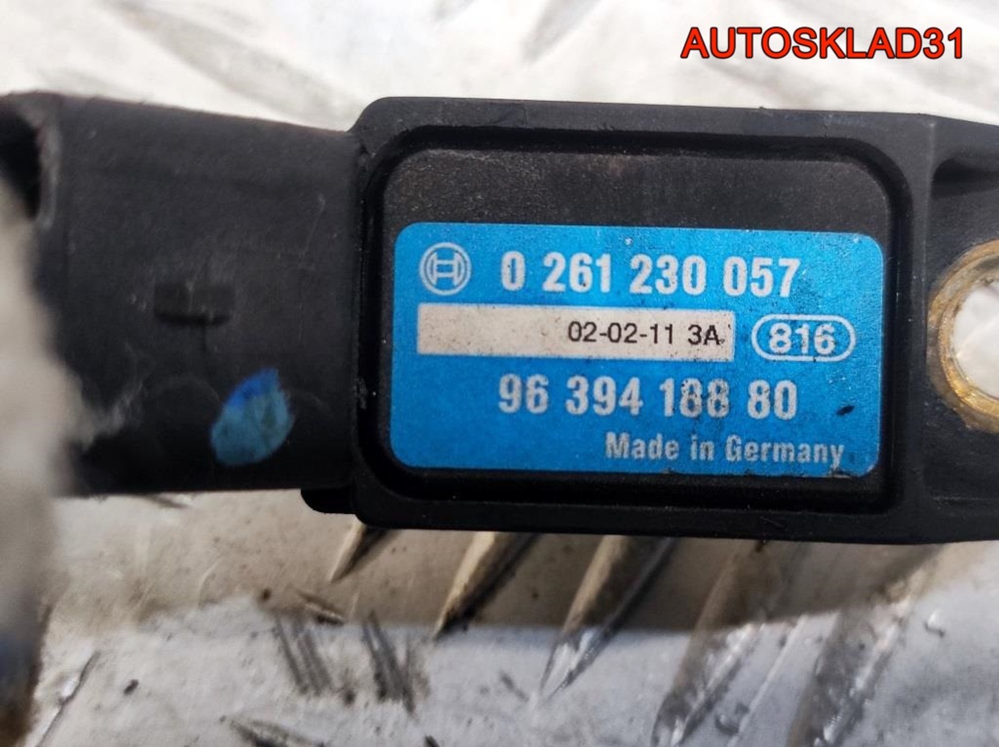 Датчик абсолютного давления Peugeot 206 9639418880, 2100 рублей, Дубовое