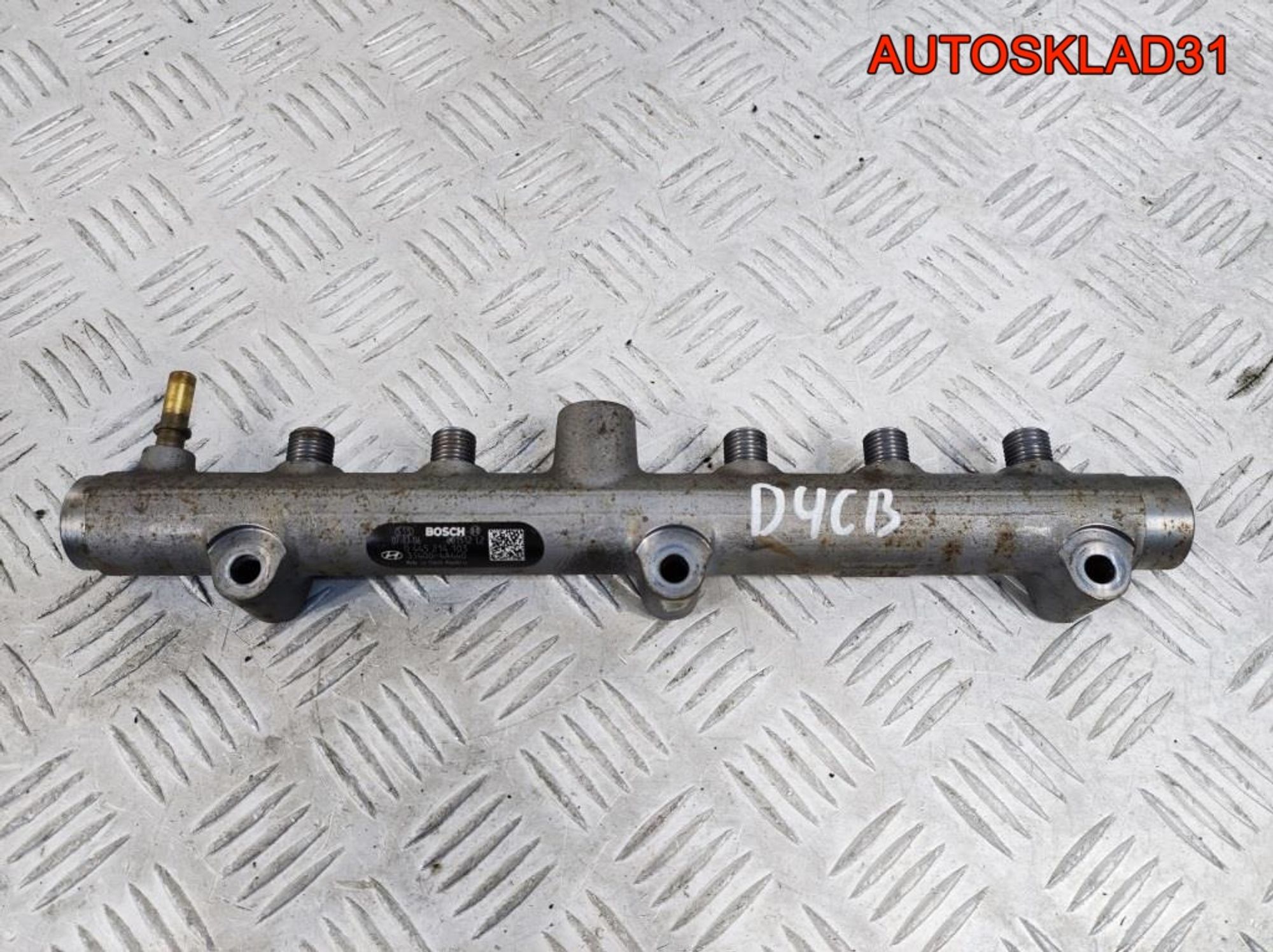 Рейка топливная Hyundai H1 2.5 D4CB 314004A440, 1700 рублей, Дубовое