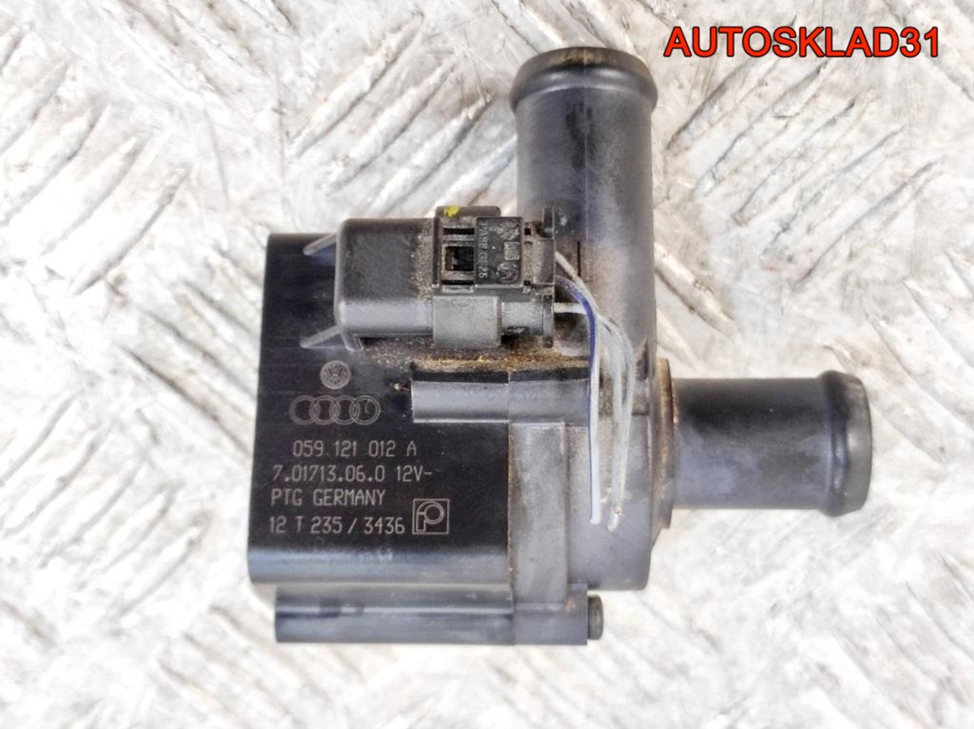 Насос антифриза дополнительный Audi A6 C7 4G 059121012A, 3500 рублей, Дубовое