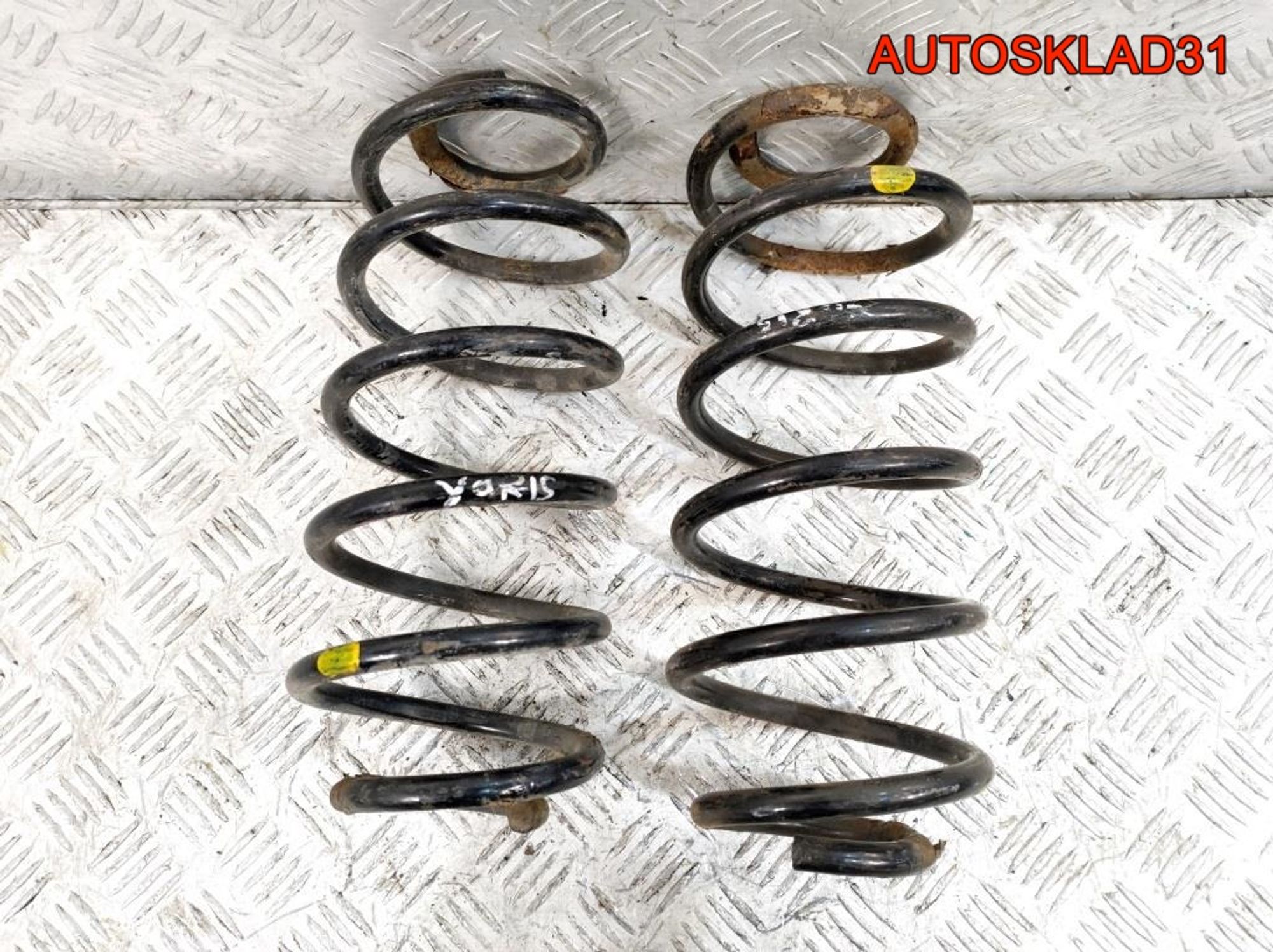 Пружина подвески задняя Комплект Toyota Yaris 1.3 1NR 482310D170, 2000 рублей, Дубовое