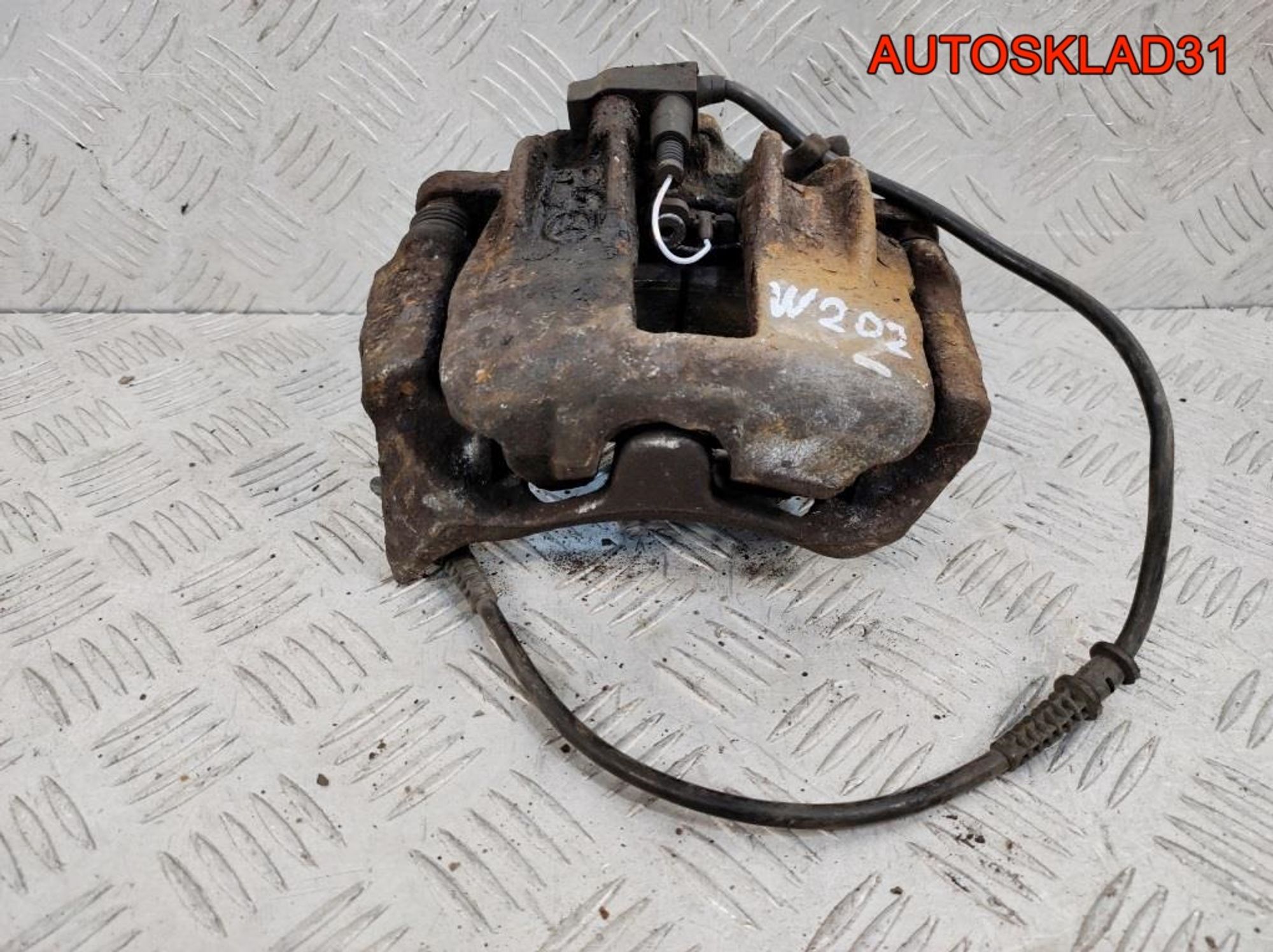 Суппорт тормозной передний левый Mercedes W202, 1100 рублей, Дубовое